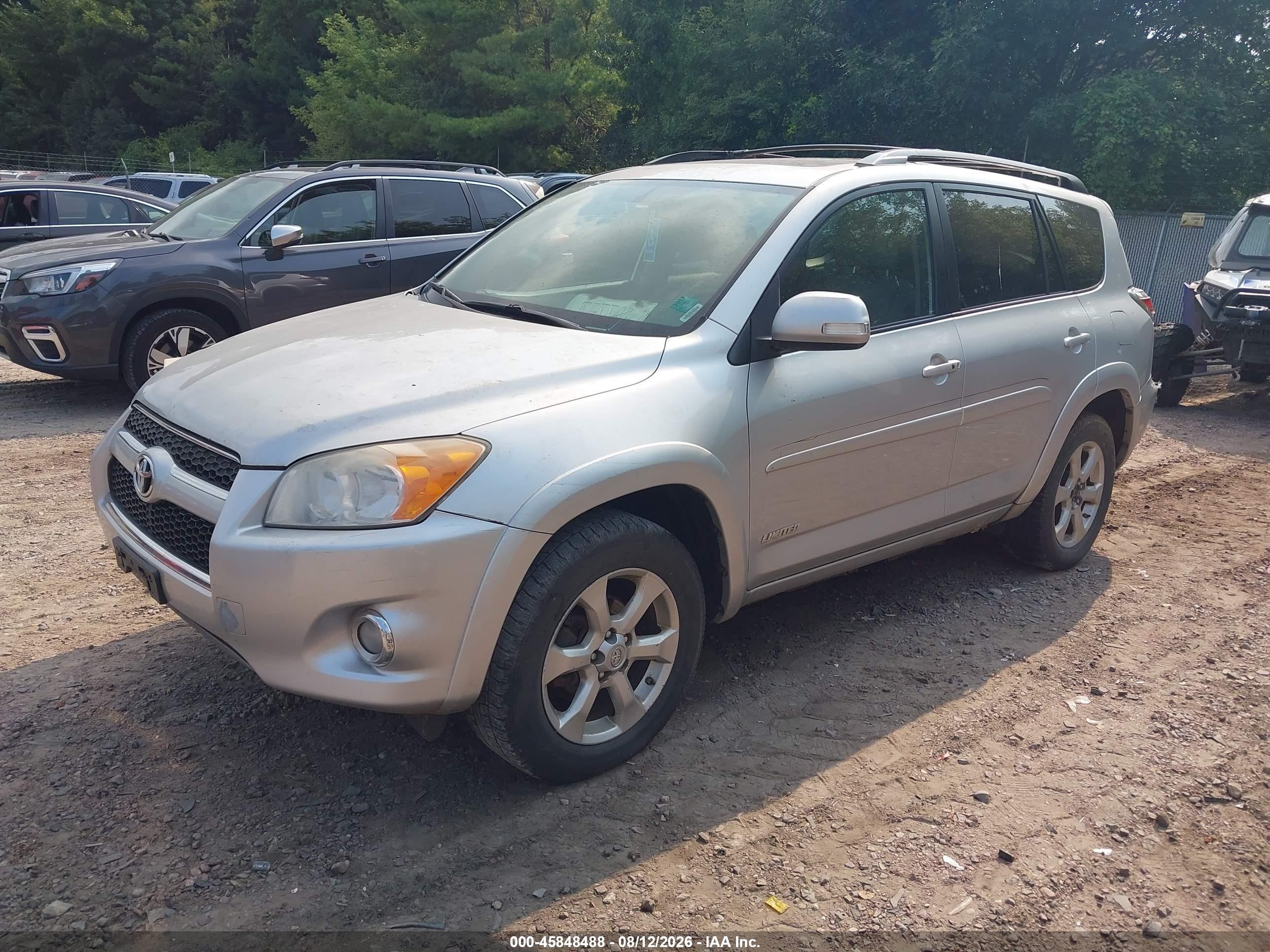 2009 Toyota Rav4 Limited Серебряный vin: 2T3BF31V39W024059