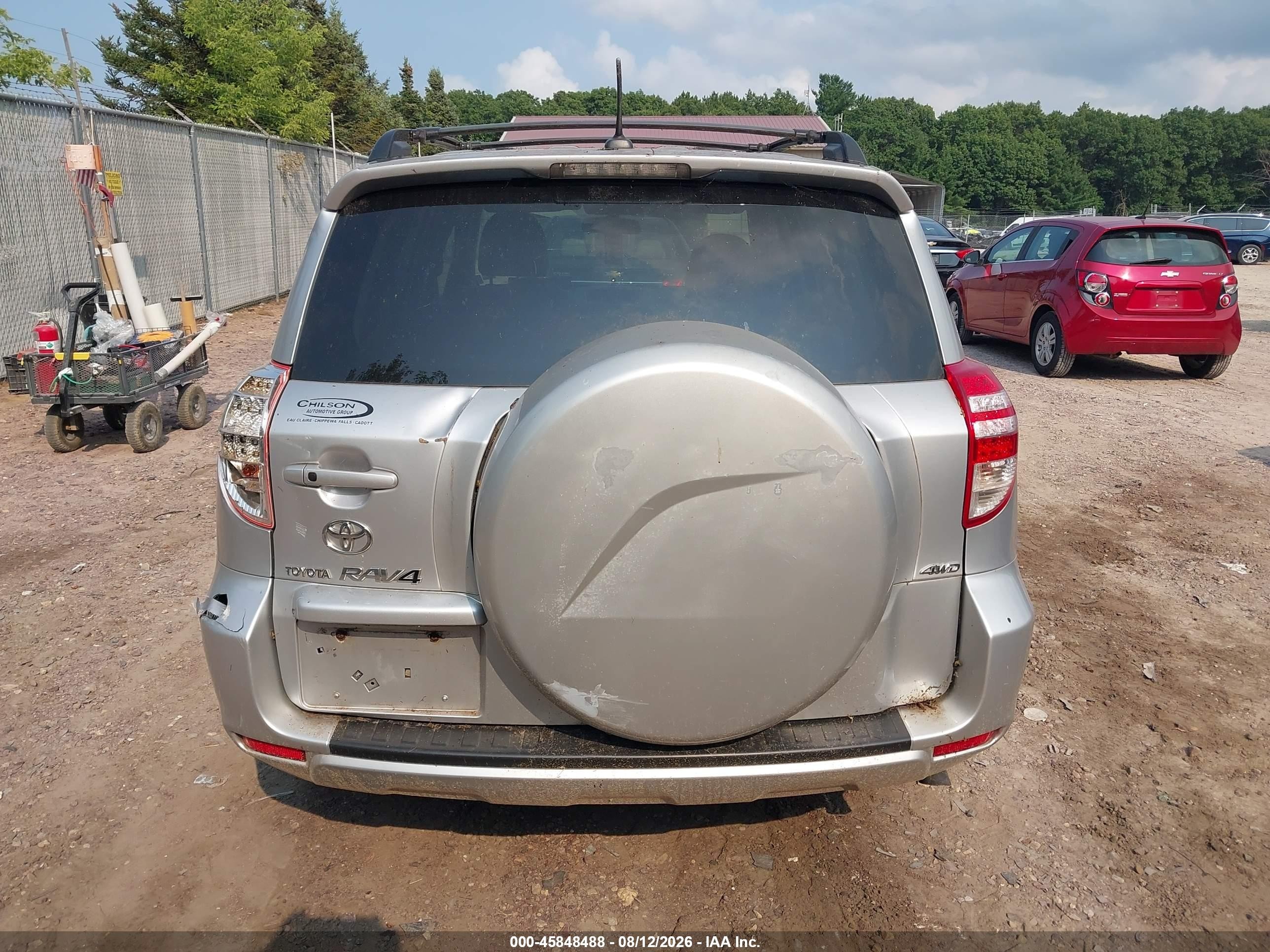 2009 Toyota Rav4 Limited Серебряный vin: 2T3BF31V39W024059