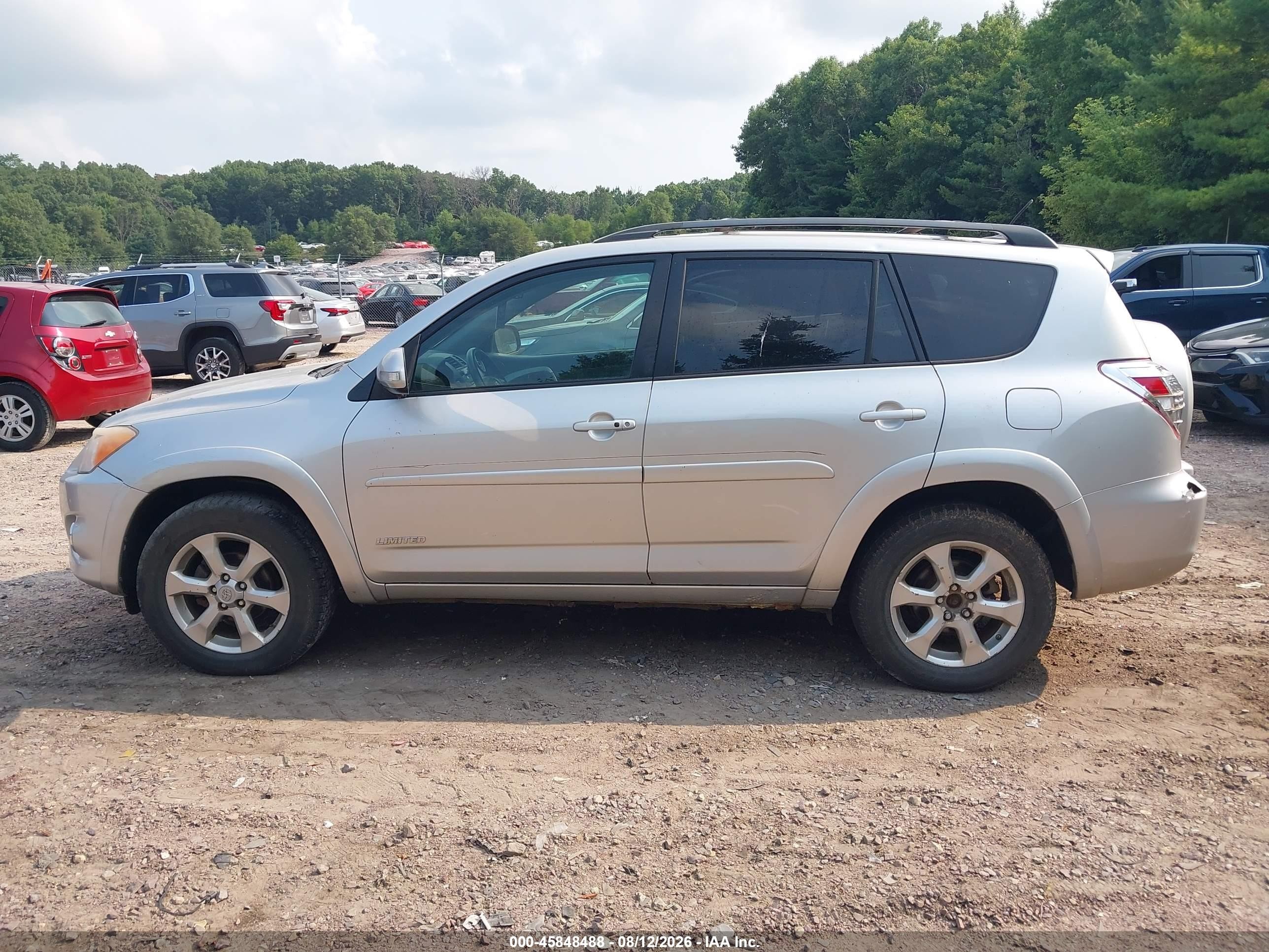 2009 Toyota Rav4 Limited Серебряный vin: 2T3BF31V39W024059