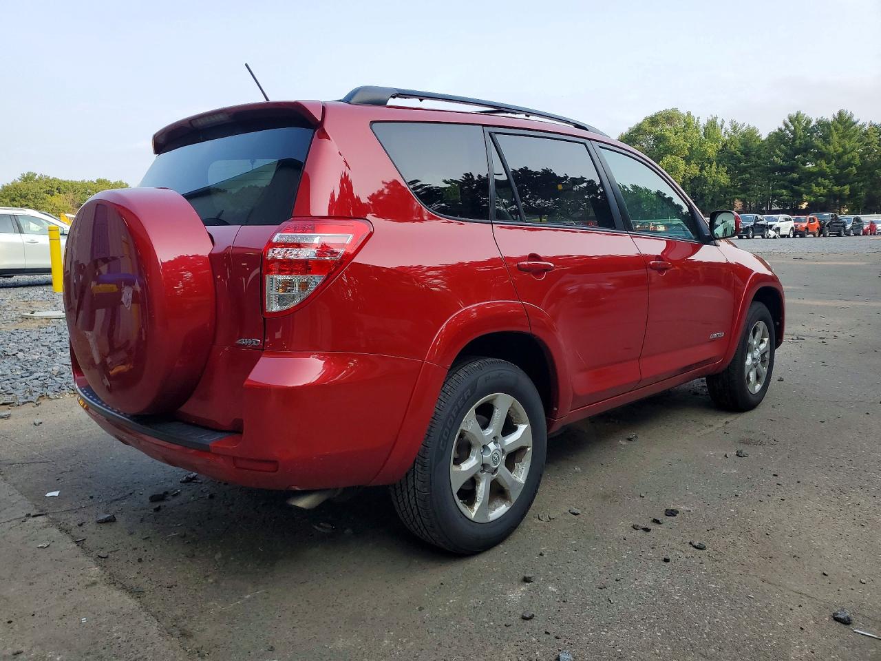 2009 Toyota Rav4 Limited Red vin: 2T3BF31V59W010891