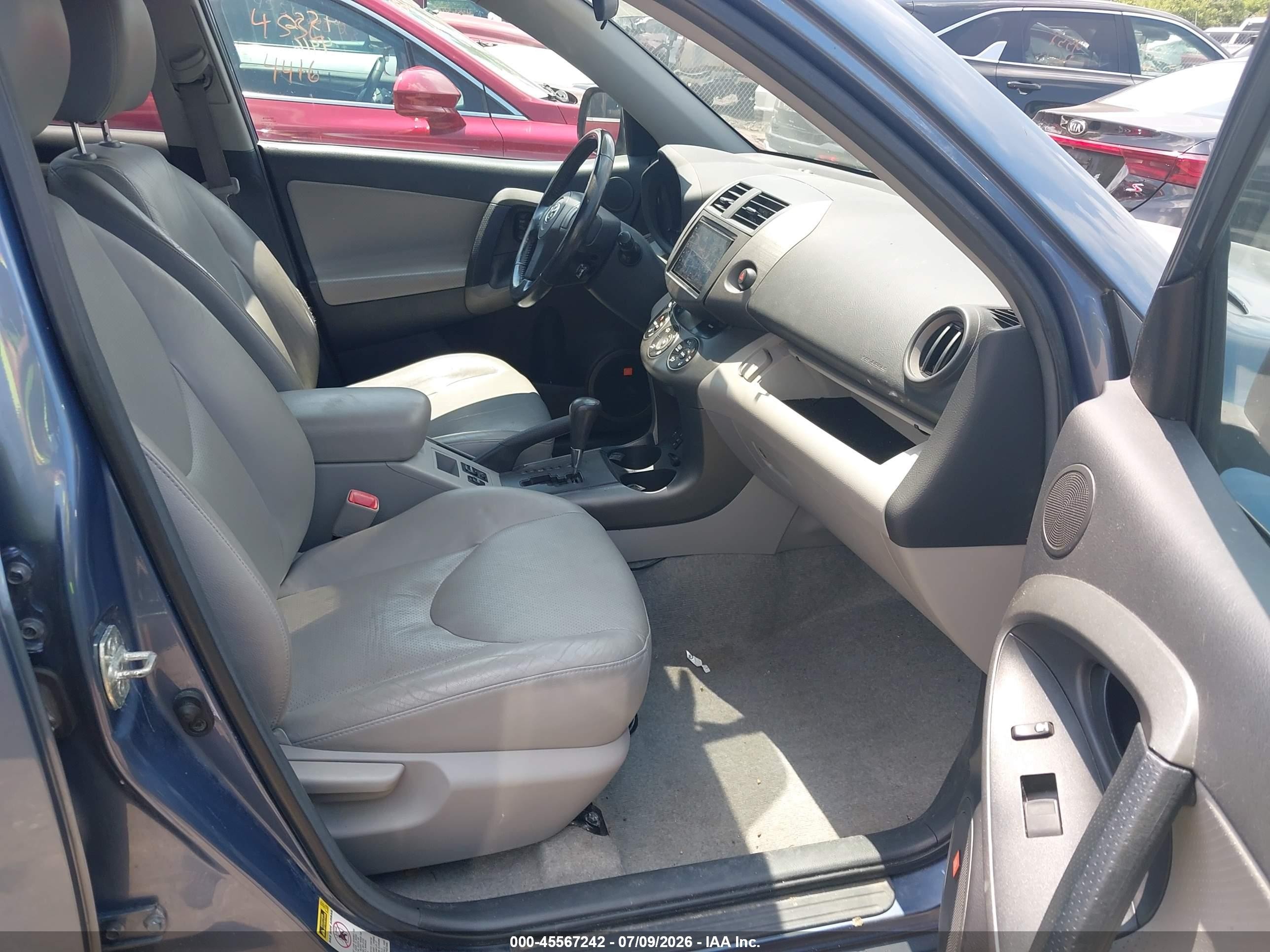 2009 Toyota Rav4 Limited Blue vin: 2T3BF31V59W020028