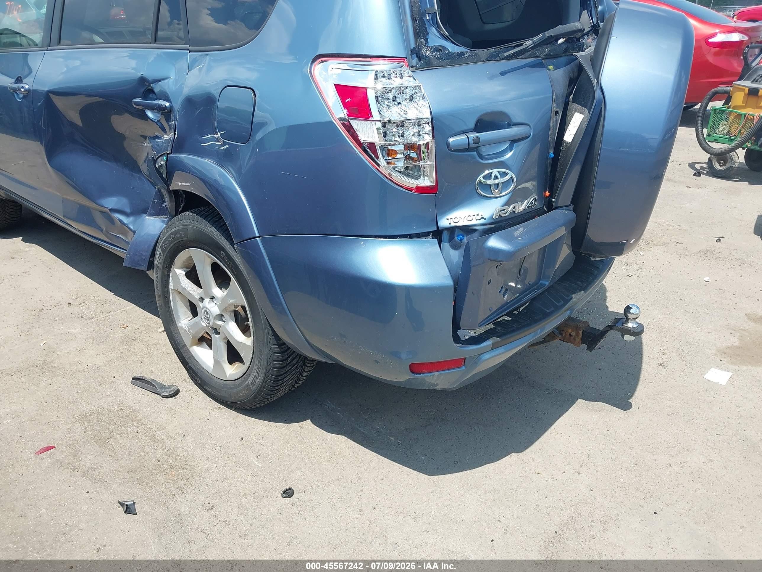 2009 Toyota Rav4 Limited Blue vin: 2T3BF31V59W020028