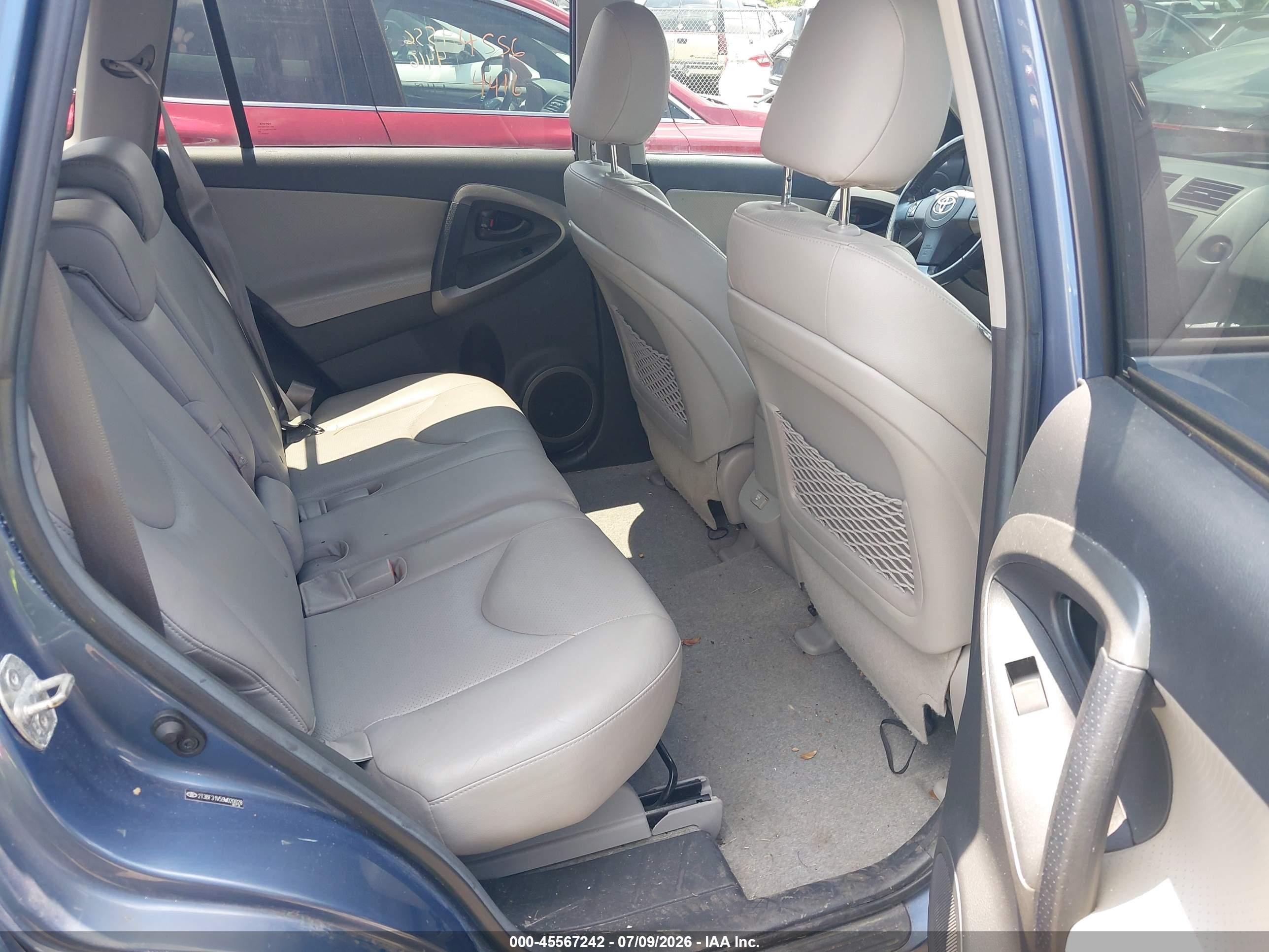 2009 Toyota Rav4 Limited Blue vin: 2T3BF31V59W020028