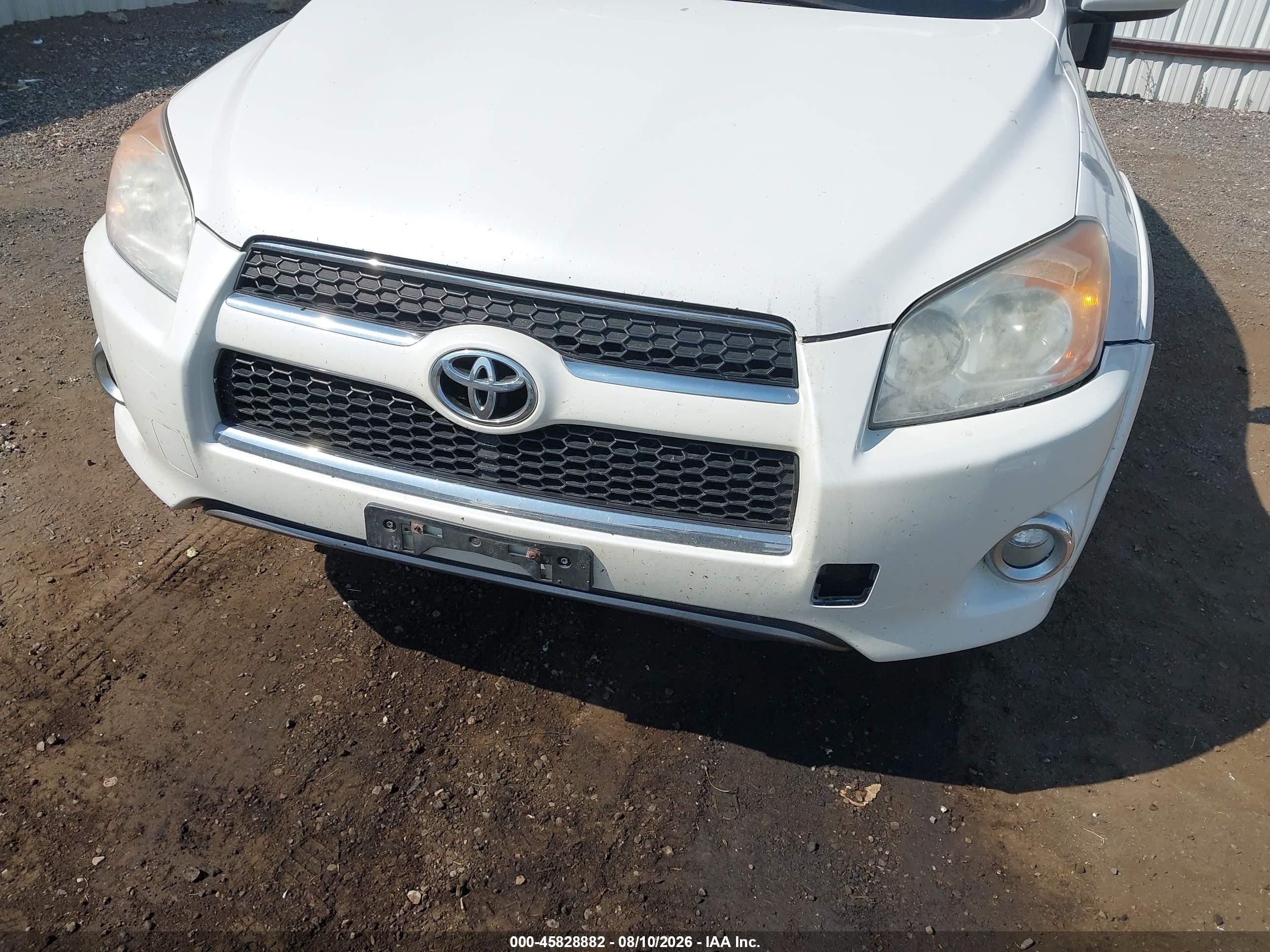 2009 Toyota Rav4 Limited White vin: 2T3BF31V99W016256
