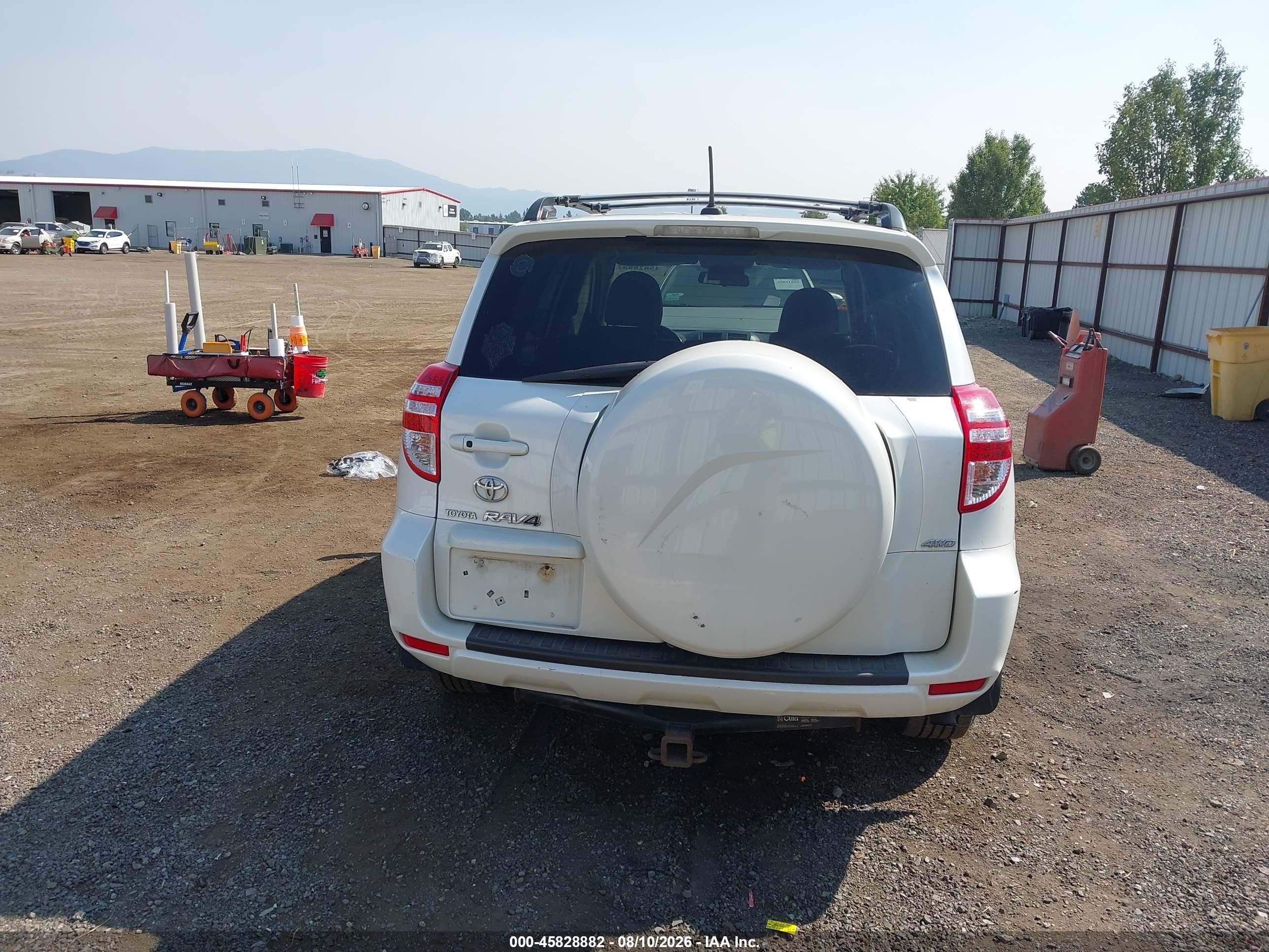 2009 Toyota Rav4 Limited White vin: 2T3BF31V99W016256