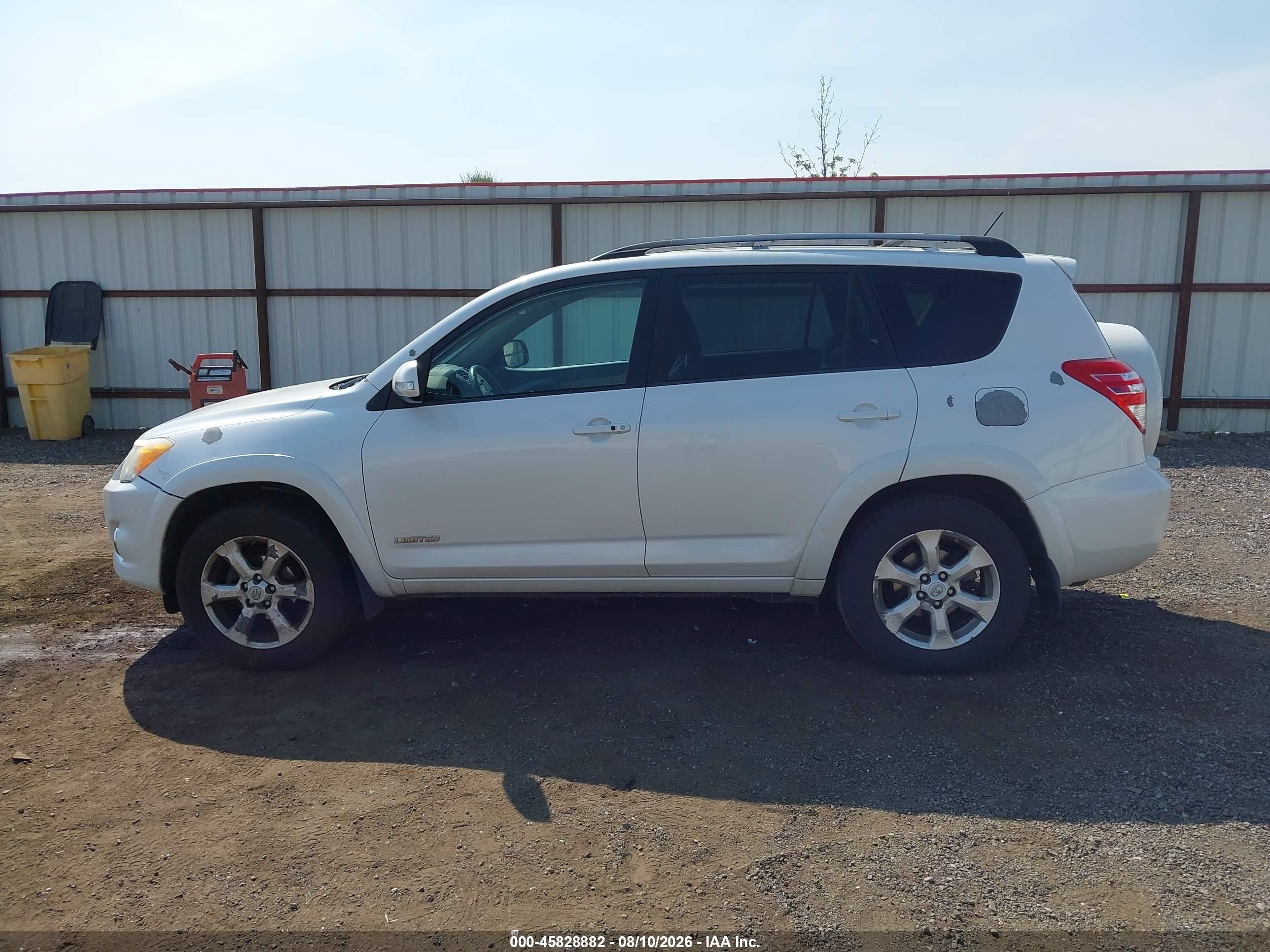 2009 Toyota Rav4 Limited White vin: 2T3BF31V99W016256