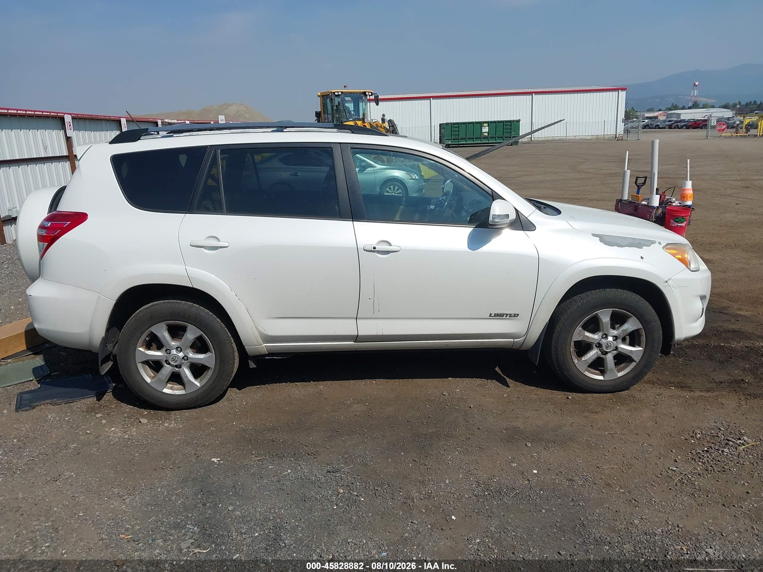 2009 Toyota Rav4 Limited White vin: 2T3BF31V99W016256