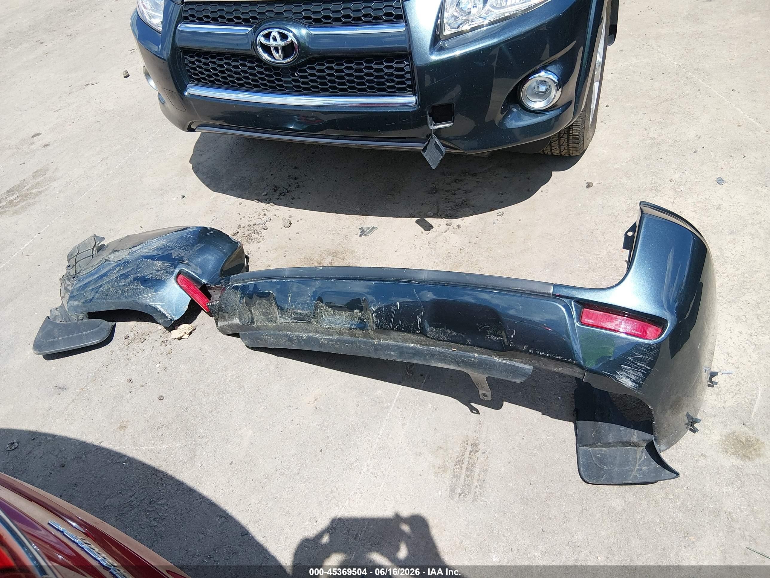 2009 Toyota Rav4 Limited Blue vin: 2T3BF31VX9W001314