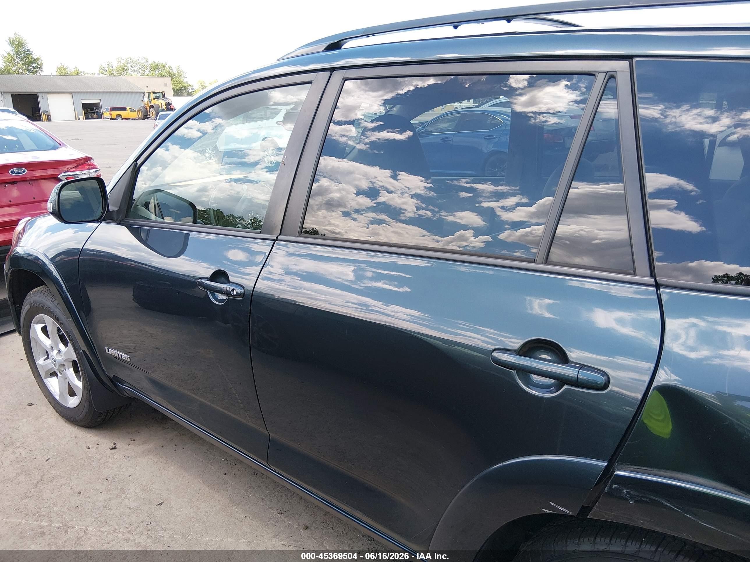 2009 Toyota Rav4 Limited Blue vin: 2T3BF31VX9W001314