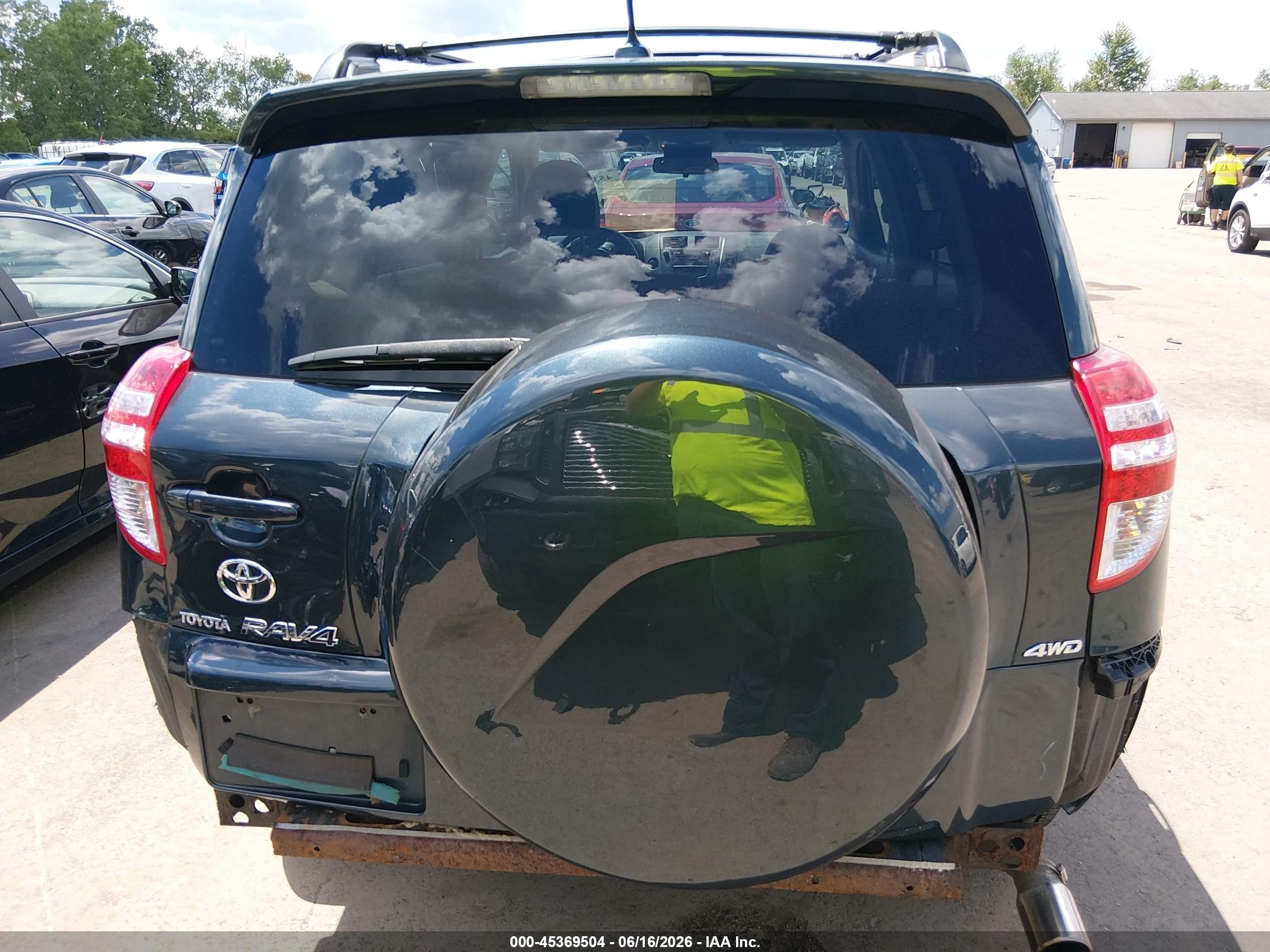 2009 Toyota Rav4 Limited Blue vin: 2T3BF31VX9W001314