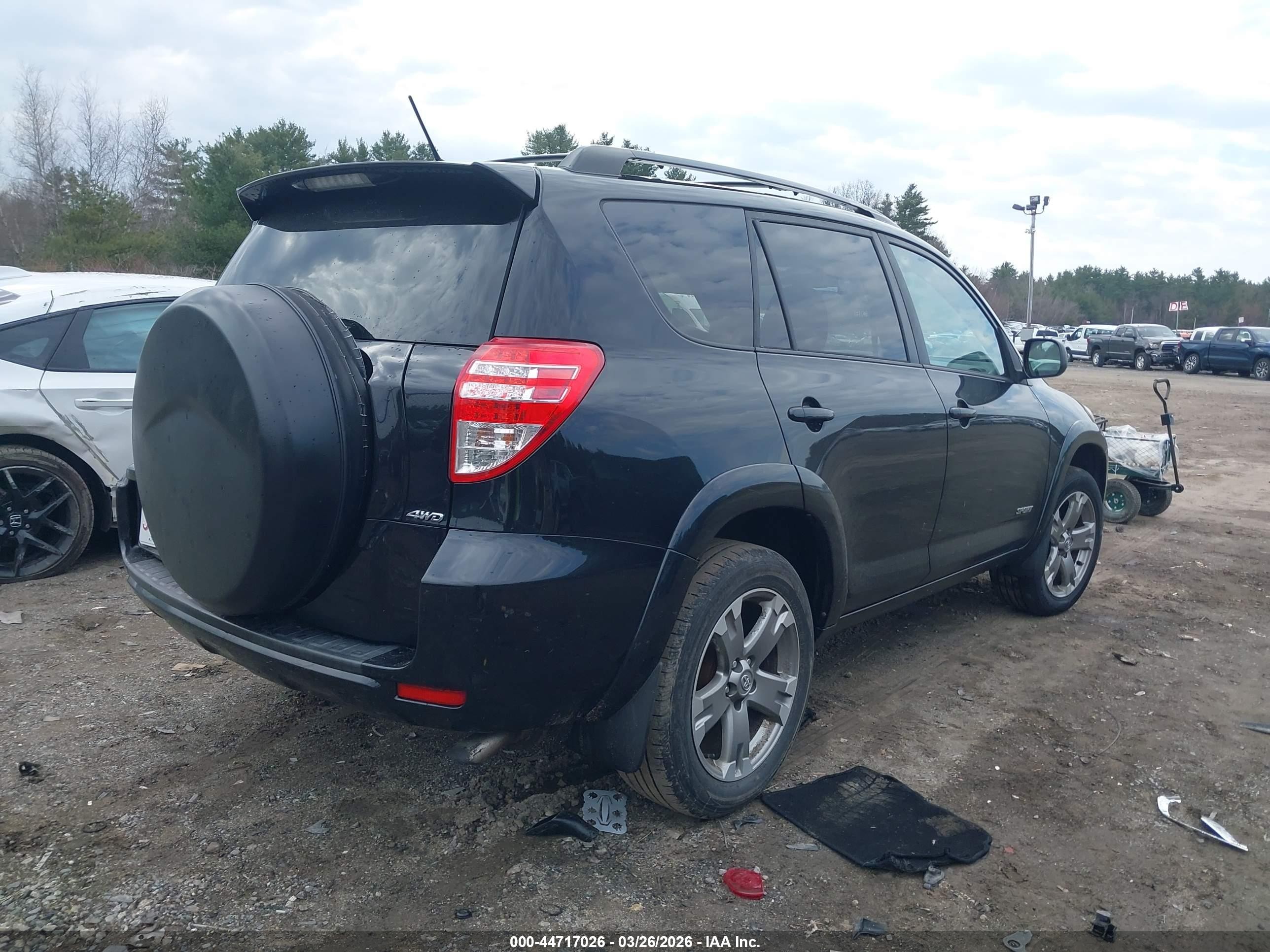 2009 Toyota Rav4 Sport Black vin: 2T3BF32V39W016980