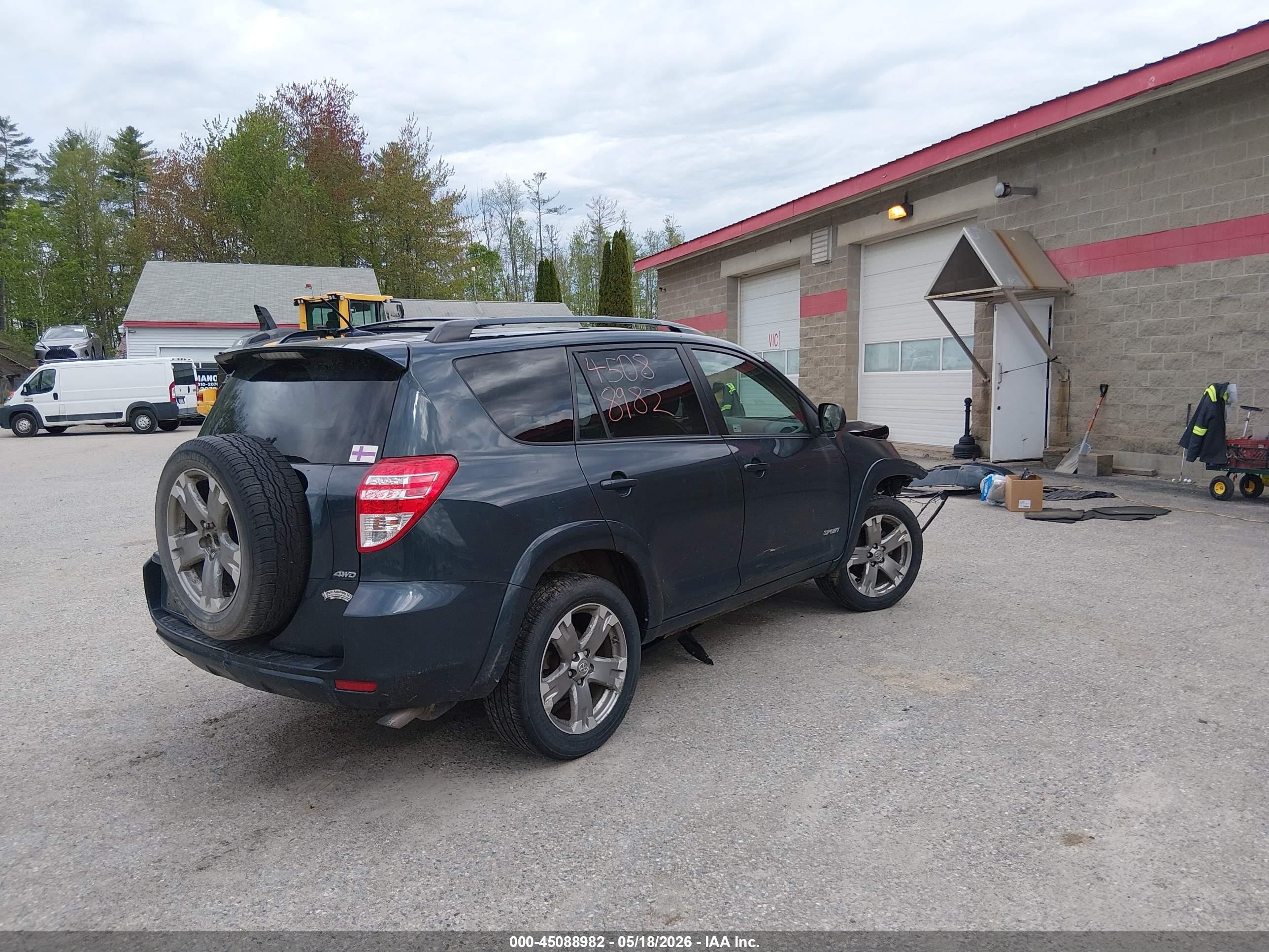 2009 Toyota Rav4 Sport Blue vin: 2T3BF32VX9W010853