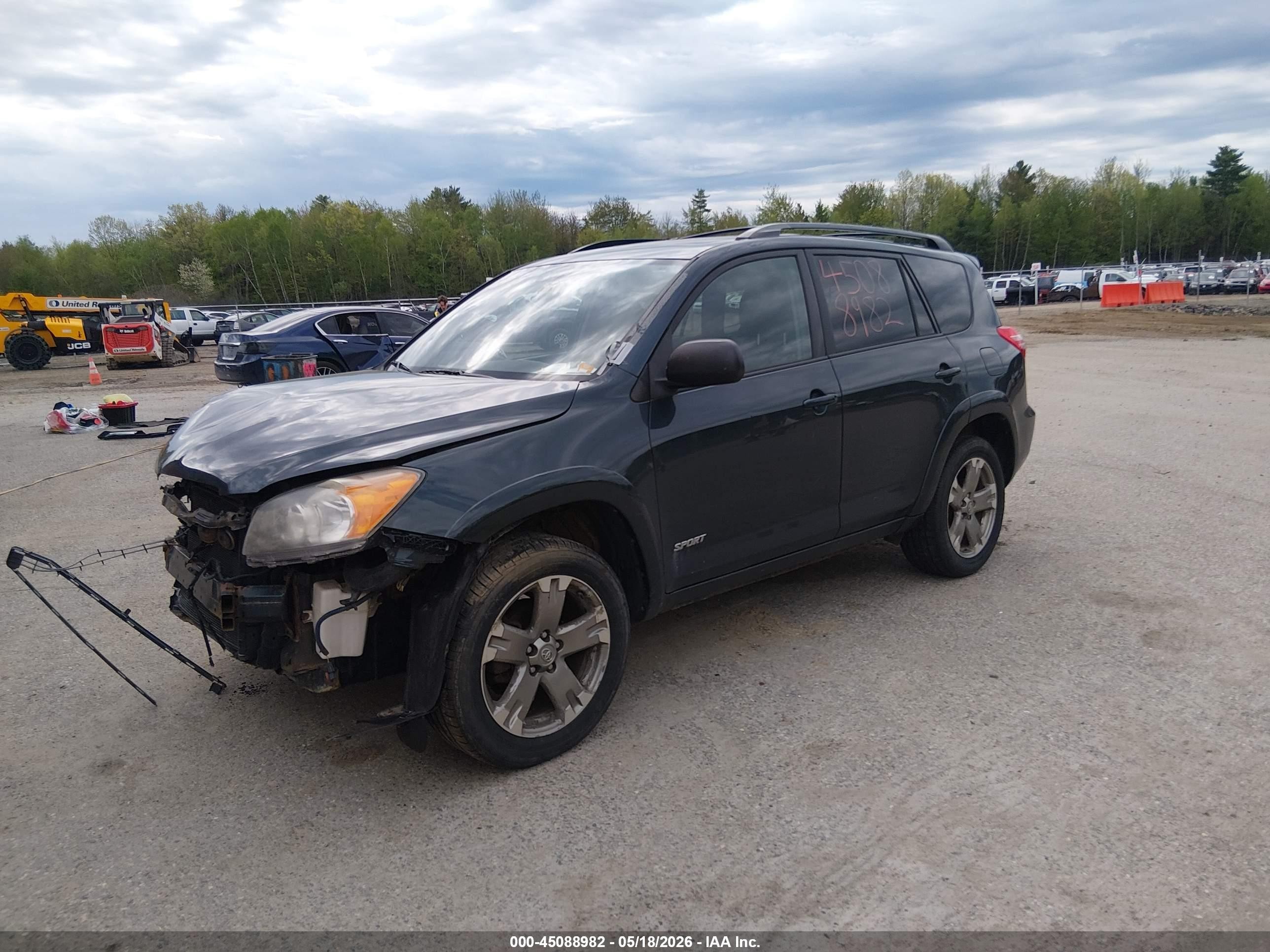 2009 Toyota Rav4 Sport Blue vin: 2T3BF32VX9W010853