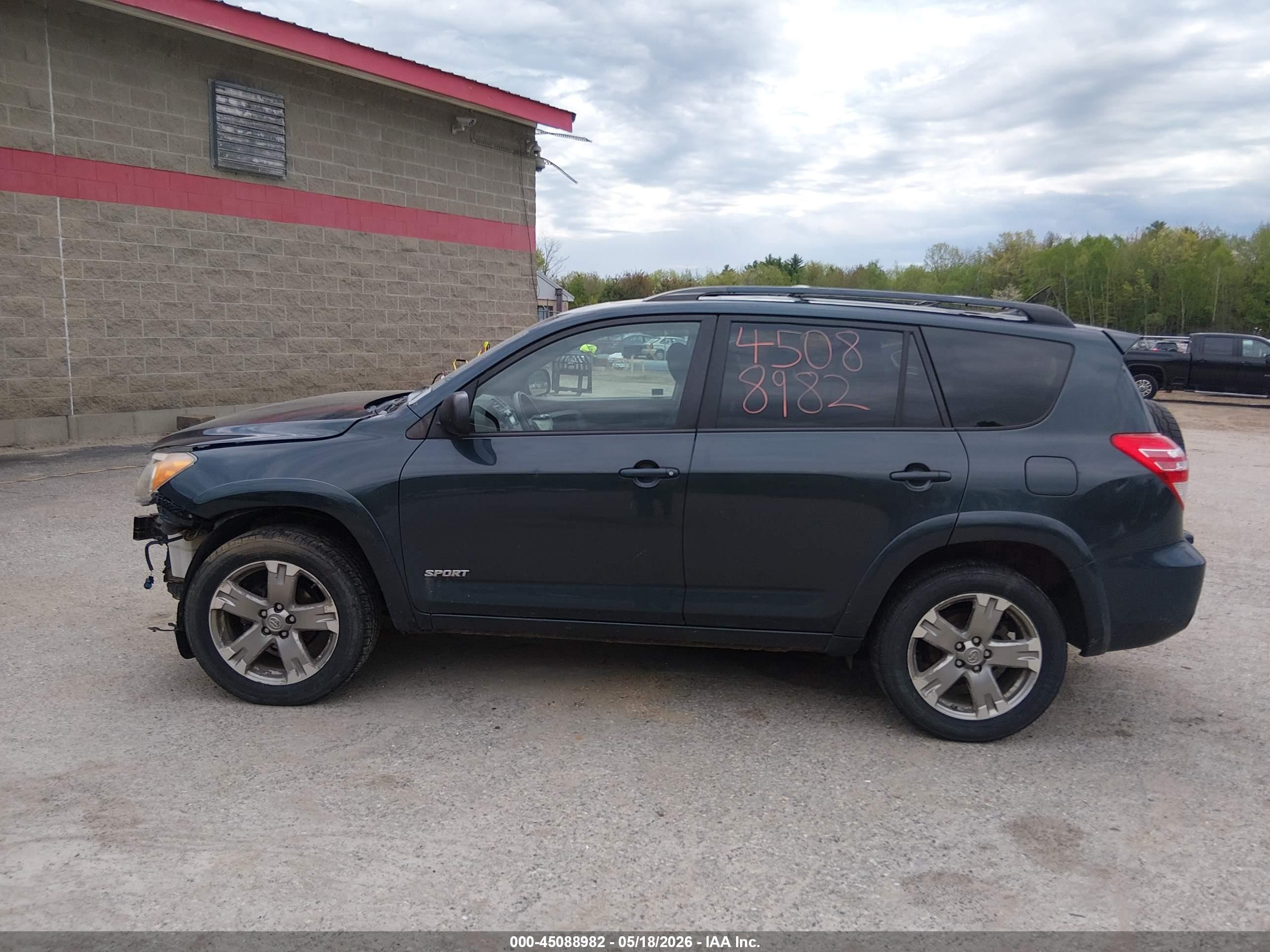 2009 Toyota Rav4 Sport Blue vin: 2T3BF32VX9W010853