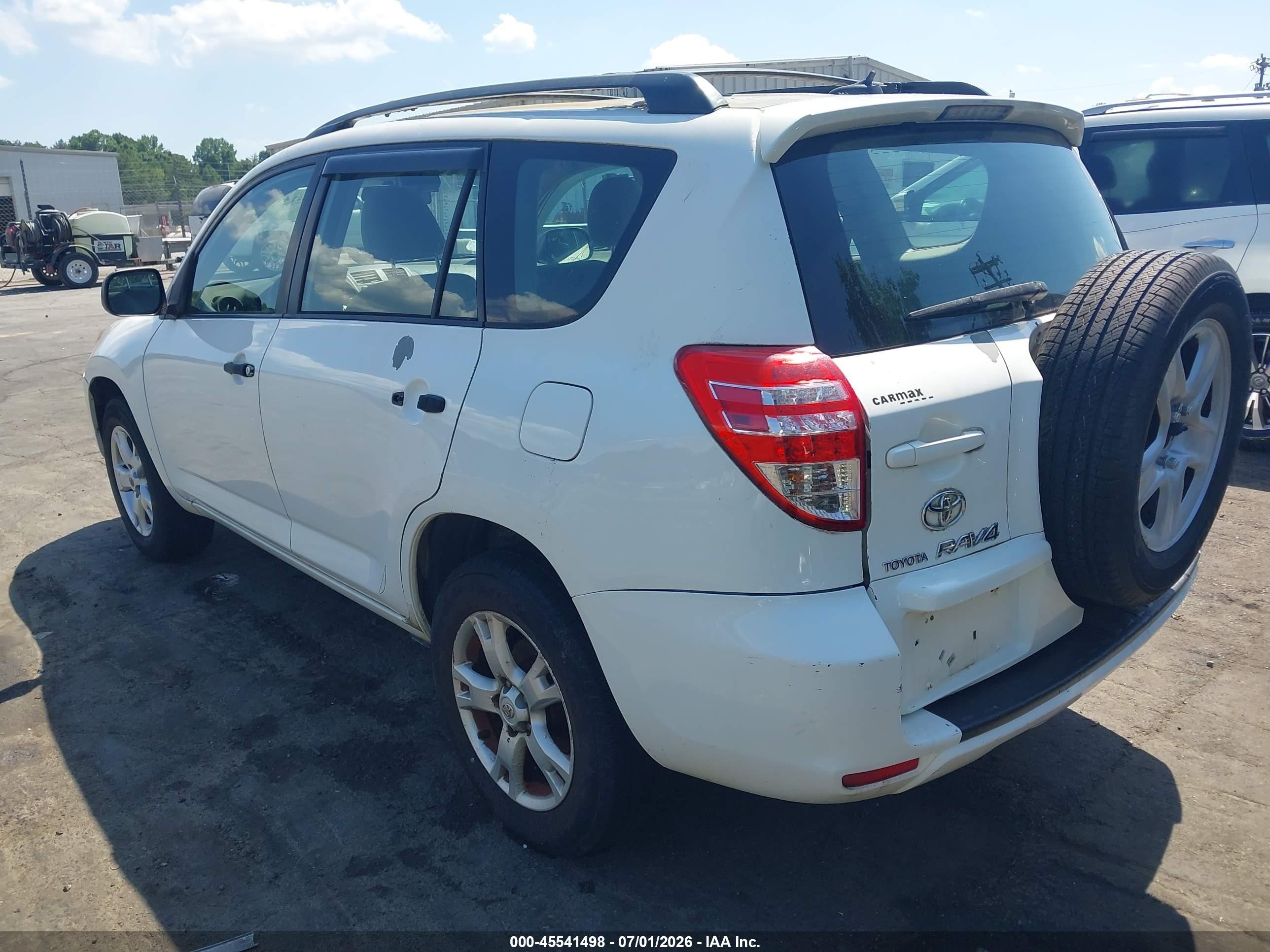 2009 Toyota Rav4   White vin: 2T3BF33V09W016188