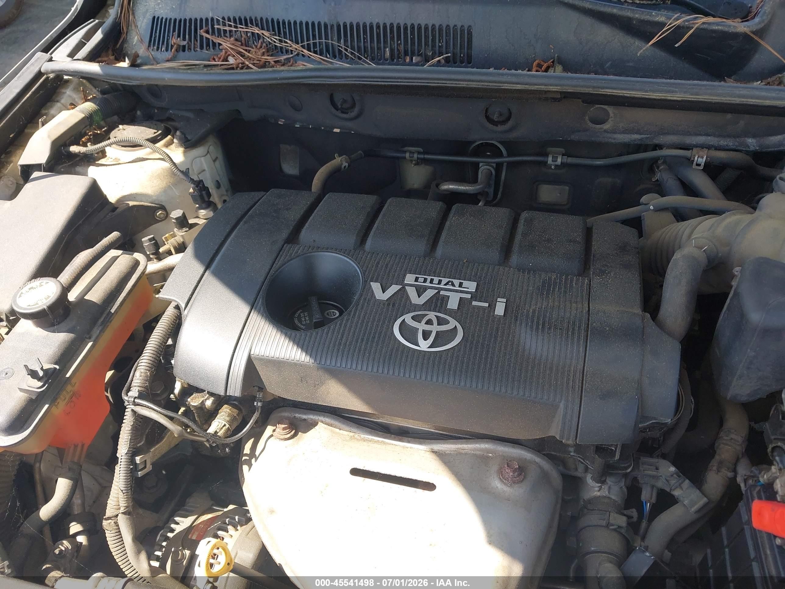 2009 Toyota Rav4   White vin: 2T3BF33V09W016188