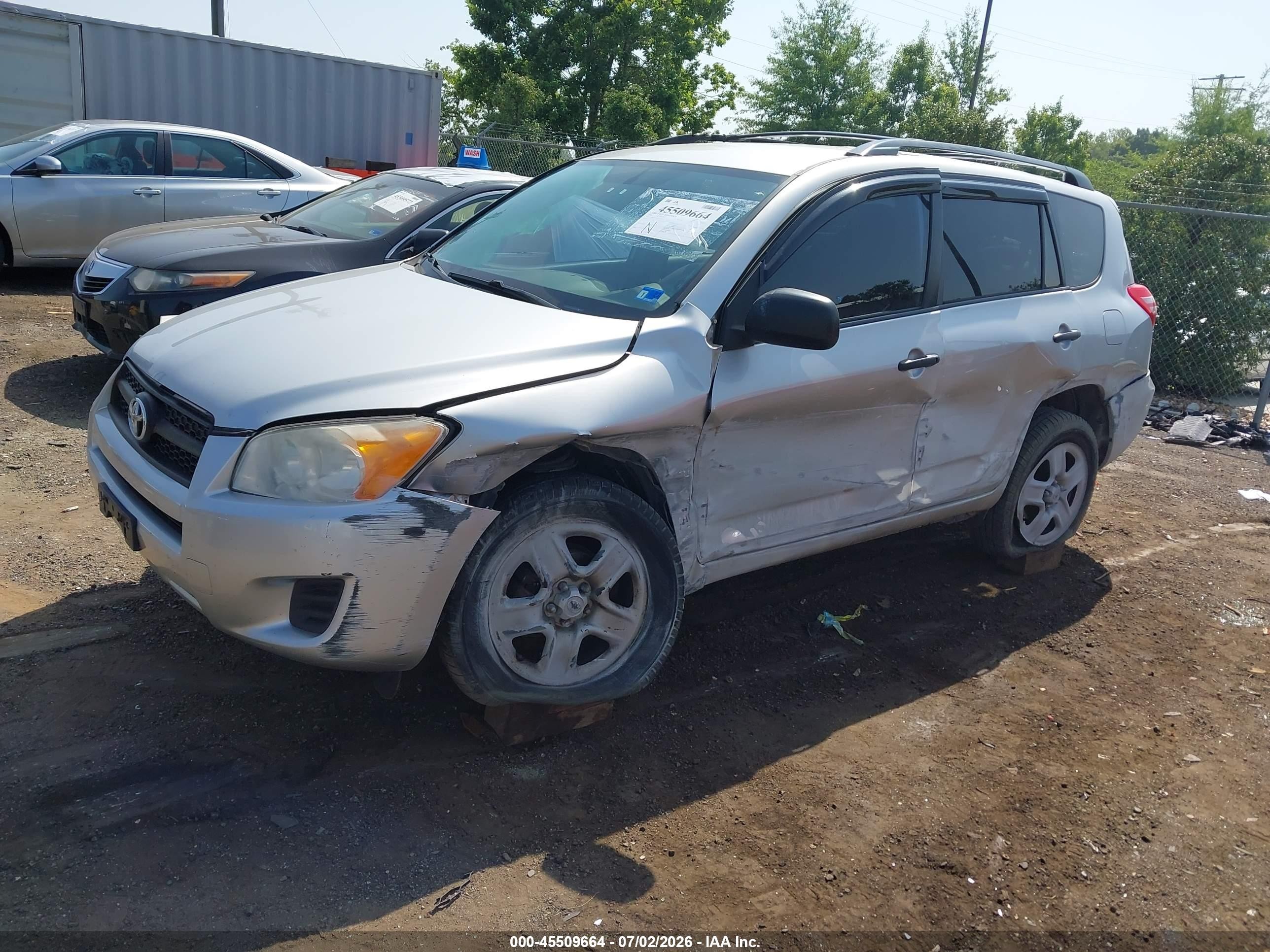 2009 Toyota Rav4 Серебряный vin: 2T3BF33V29W012191