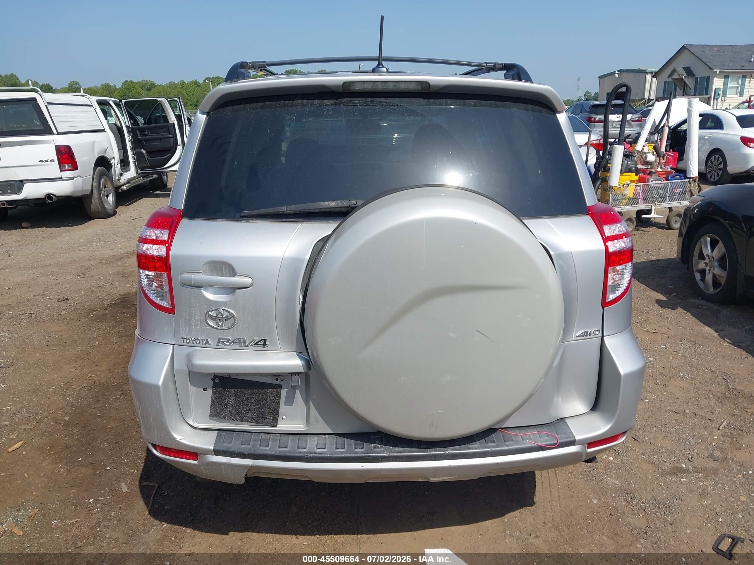 2009 Toyota Rav4 Серебряный vin: 2T3BF33V29W012191