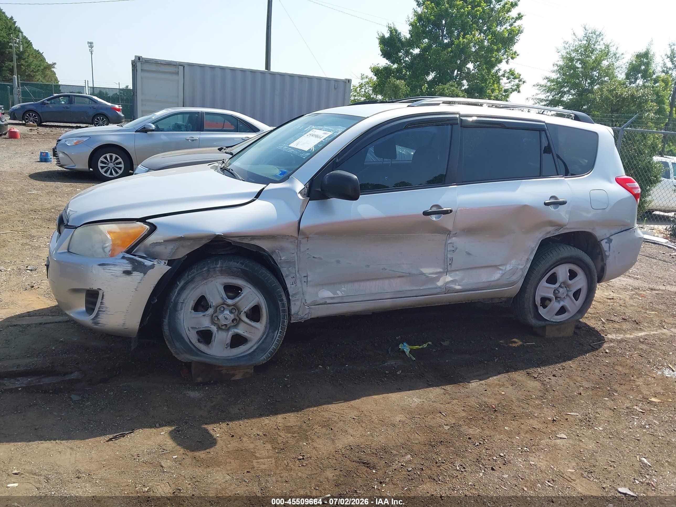 2009 Toyota Rav4 Серебряный vin: 2T3BF33V29W012191