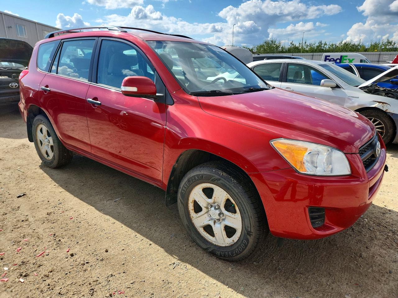 2009 Toyota Rav4 Base Red vin: 2T3BF33V29W016421