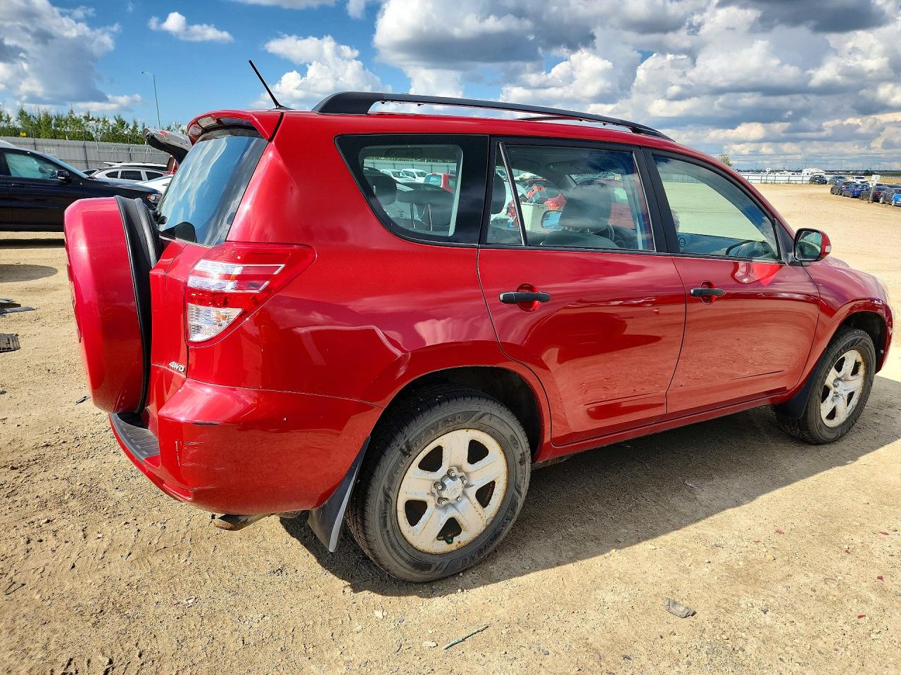 2009 Toyota Rav4 Base Red vin: 2T3BF33V29W016421