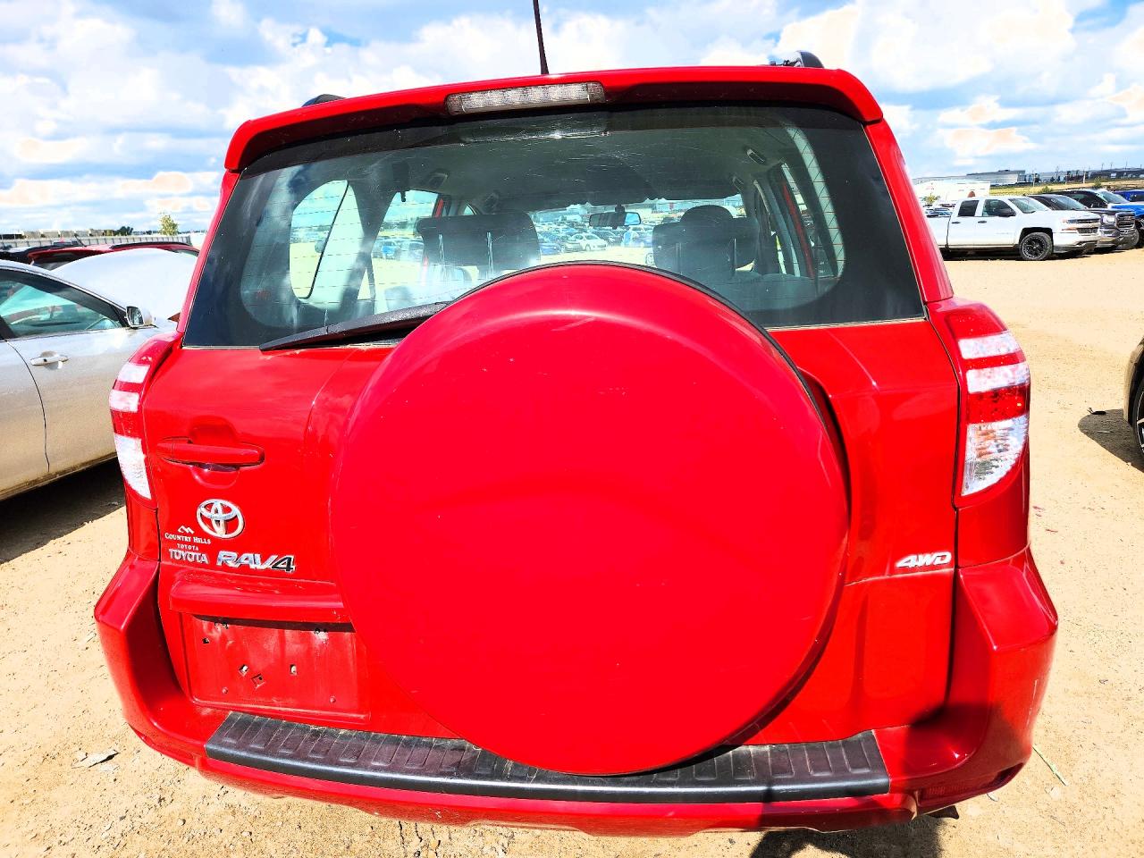 2009 Toyota Rav4 Base Red vin: 2T3BF33V29W016421