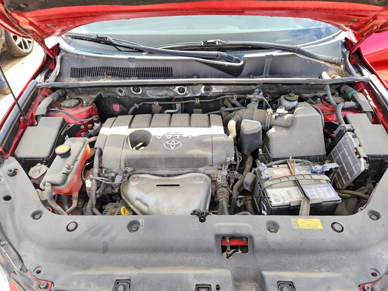2009 Toyota Rav4 Base Red vin: 2T3BF33V29W016421