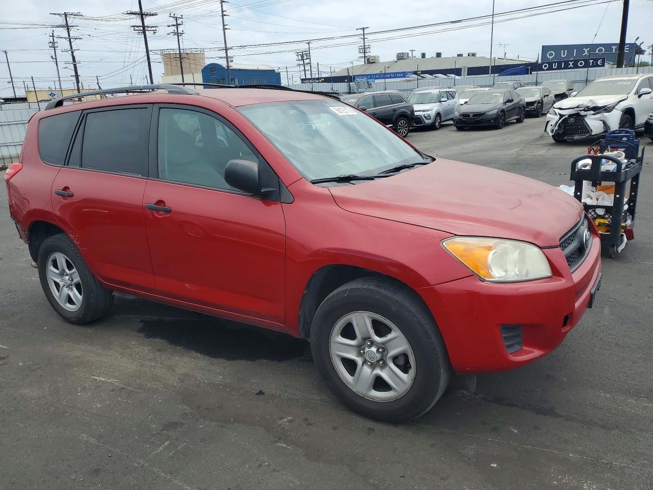 2009 Toyota Rav4 Base Red vin: 2T3BF33V49W013147