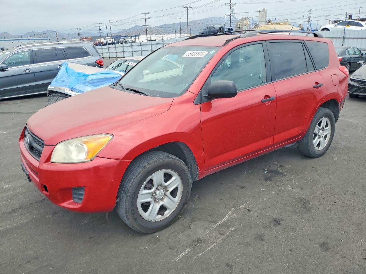 2009 Toyota Rav4 Base Red vin: 2T3BF33V49W013147