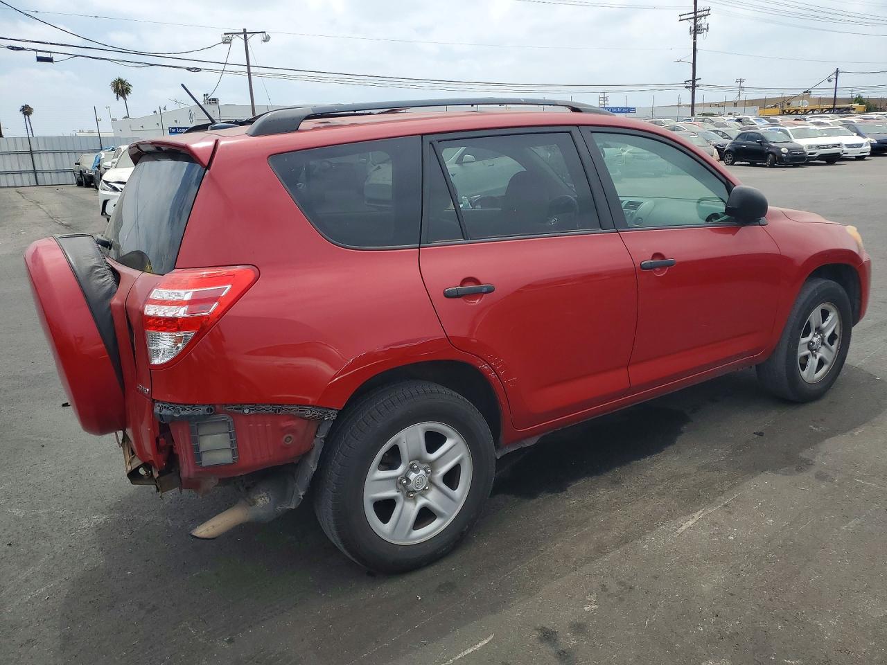 2009 Toyota Rav4 Base Red vin: 2T3BF33V49W013147