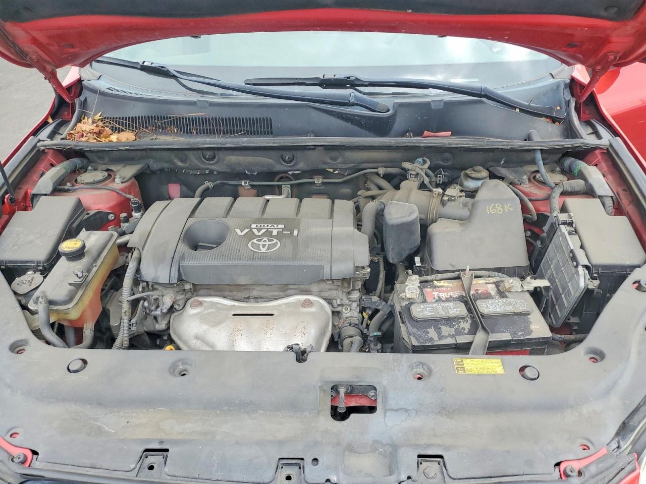 2009 Toyota Rav4 Base Red vin: 2T3BF33V49W013147