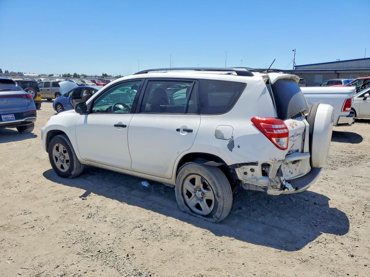 2009 Toyota Rav4 Base White vin: 2T3BF33V59W003596