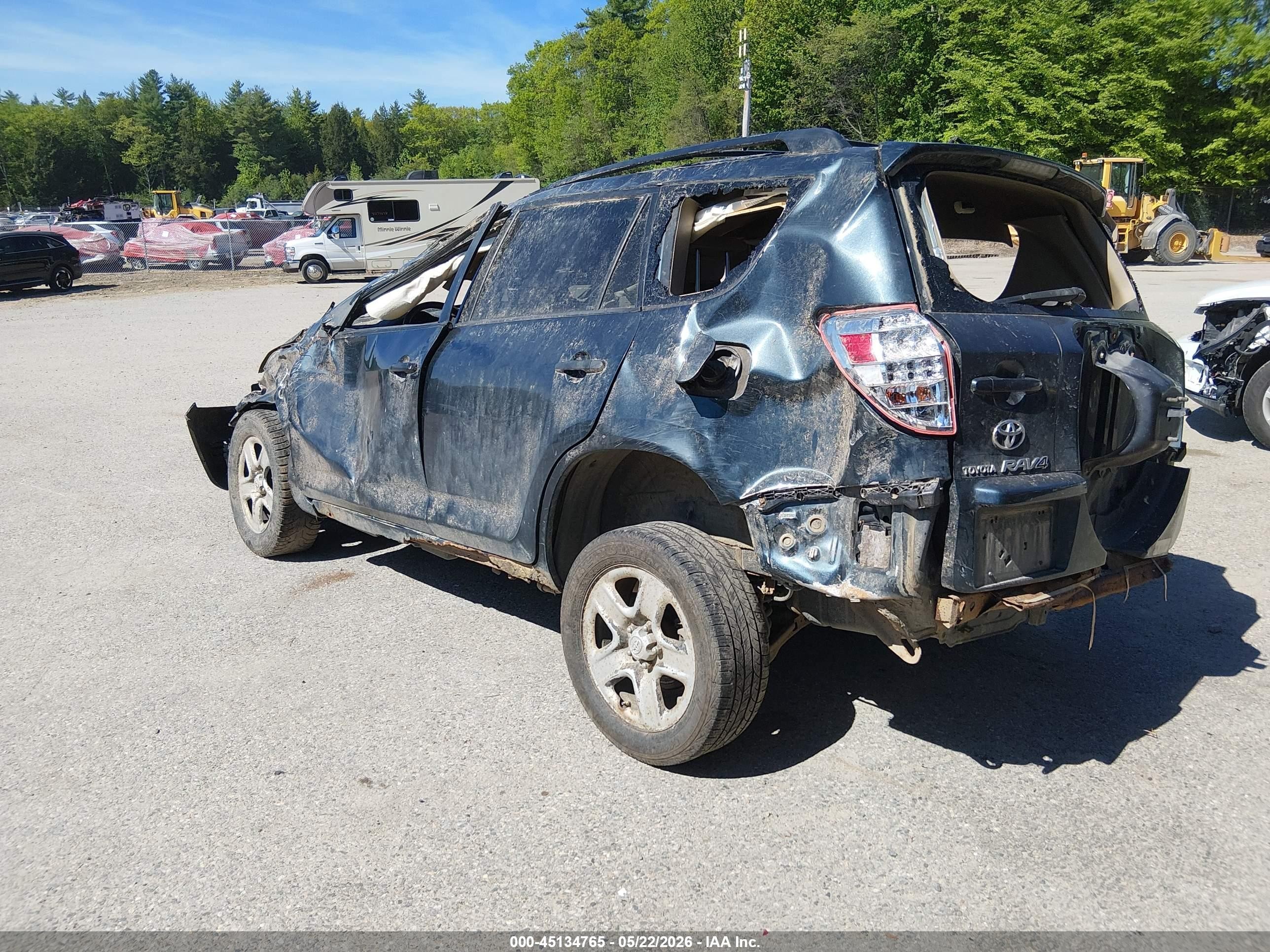 2009 Toyota Rav4   Gray vin: 2T3BF33V59W005963