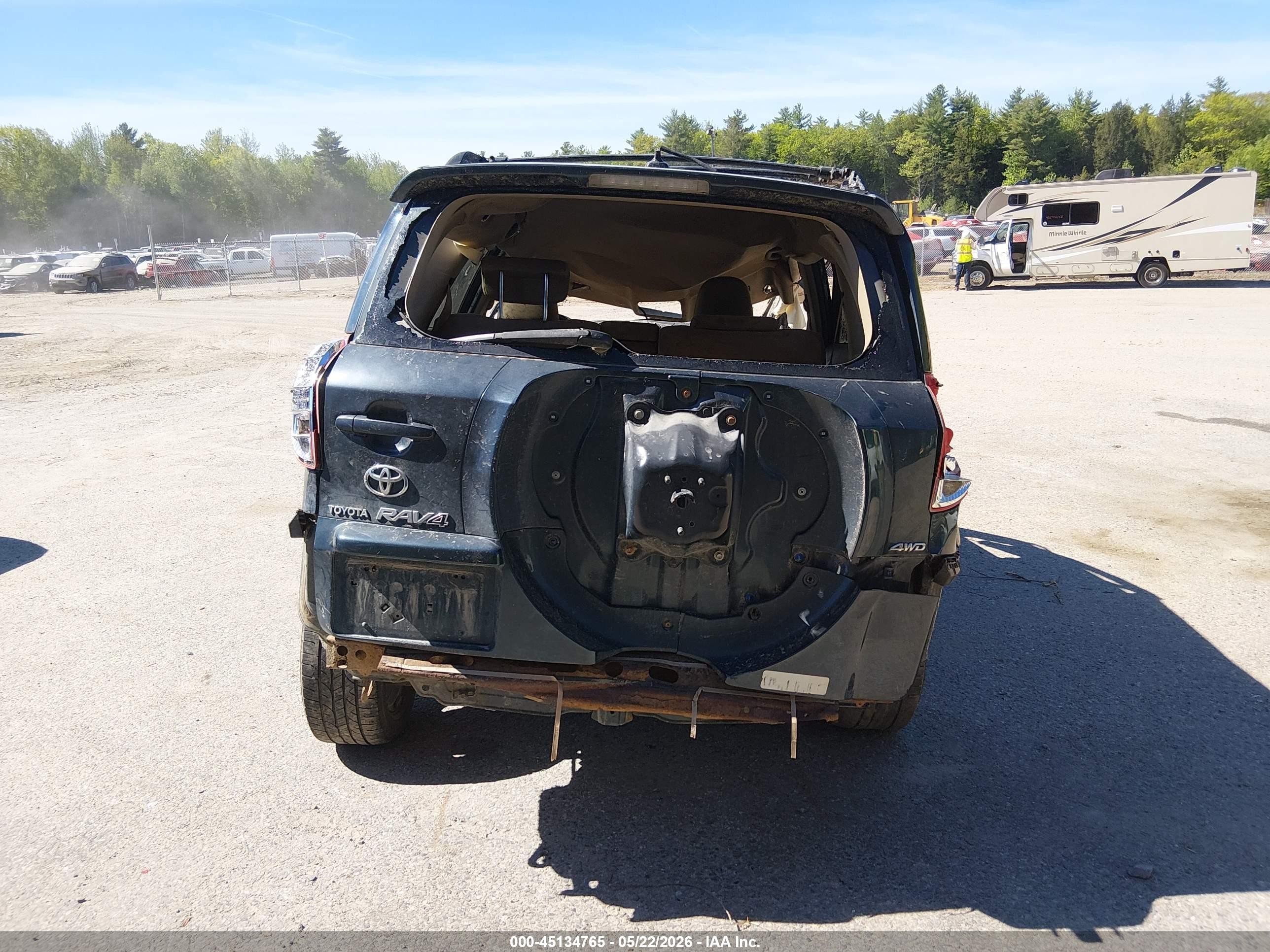 2009 Toyota Rav4   Gray vin: 2T3BF33V59W005963