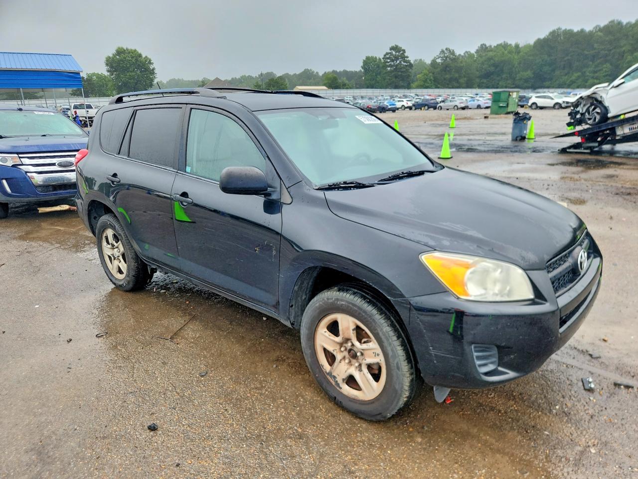 2009 Toyota Rav4 Base Black vin: 2T3BF33V59W007843