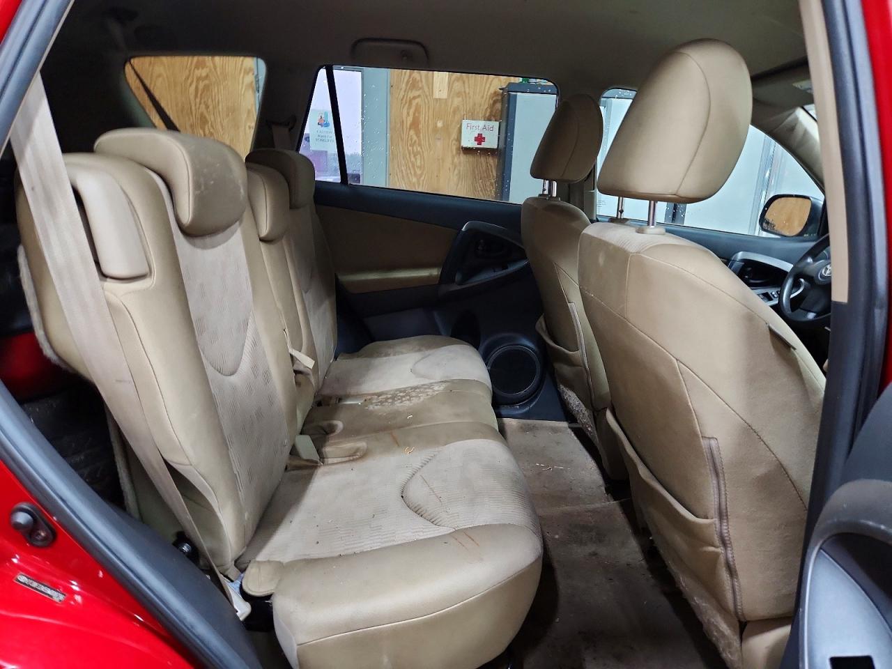 2009 Toyota Rav4 Base Red vin: 2T3BF33V59W008796