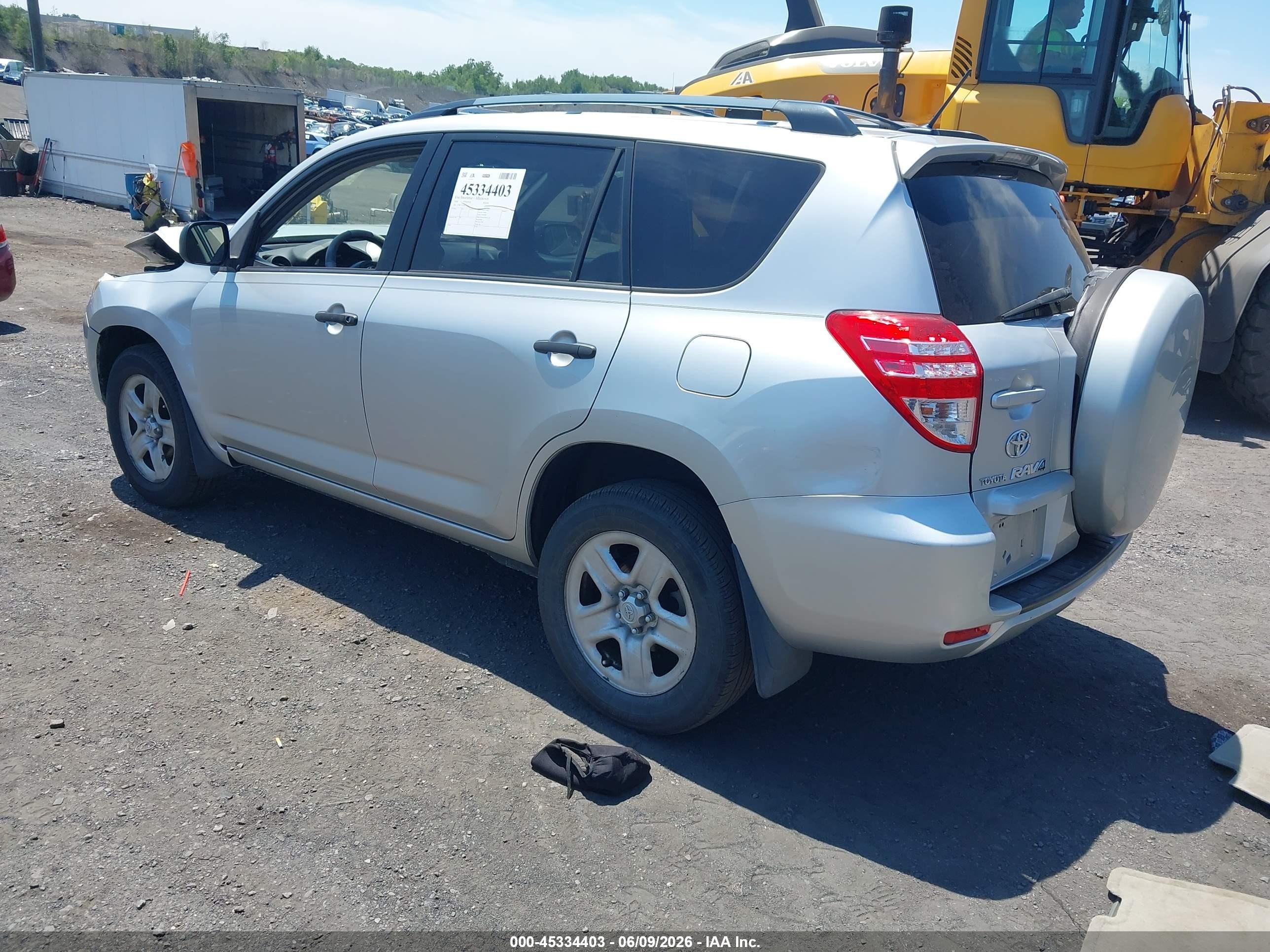 2009 Toyota Rav4   Silver vin: 2T3BF33V59W011441