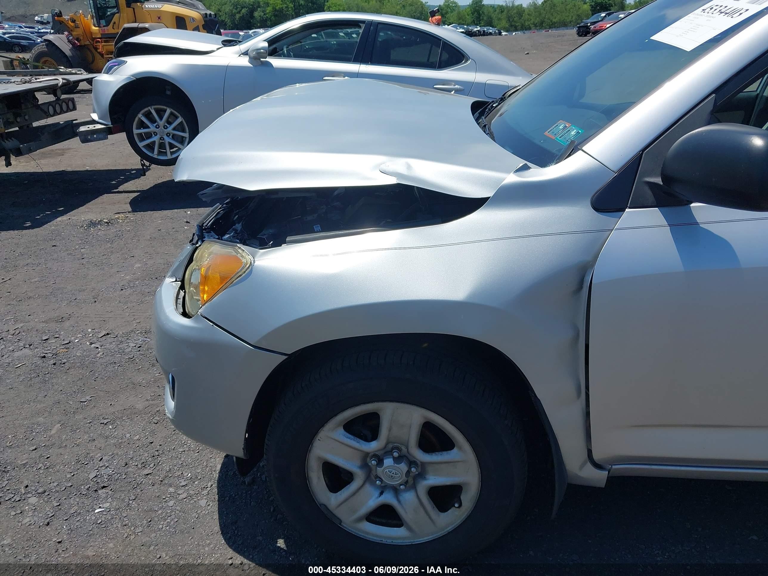 2009 Toyota Rav4   Silver vin: 2T3BF33V59W011441