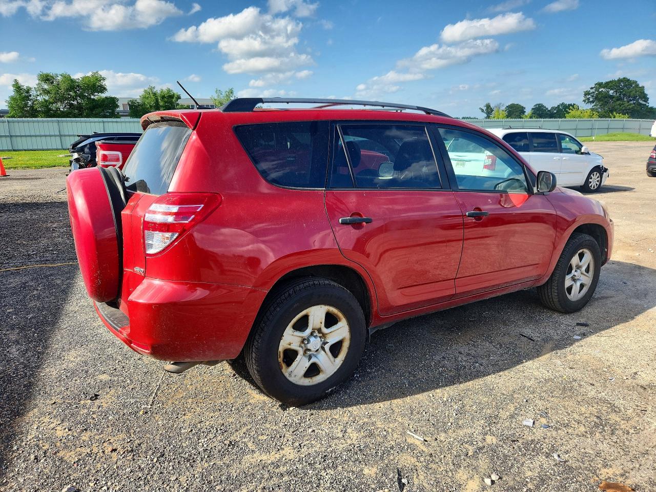 2009 Toyota Rav4 Base Red vin: 2T3BF33V59W011651