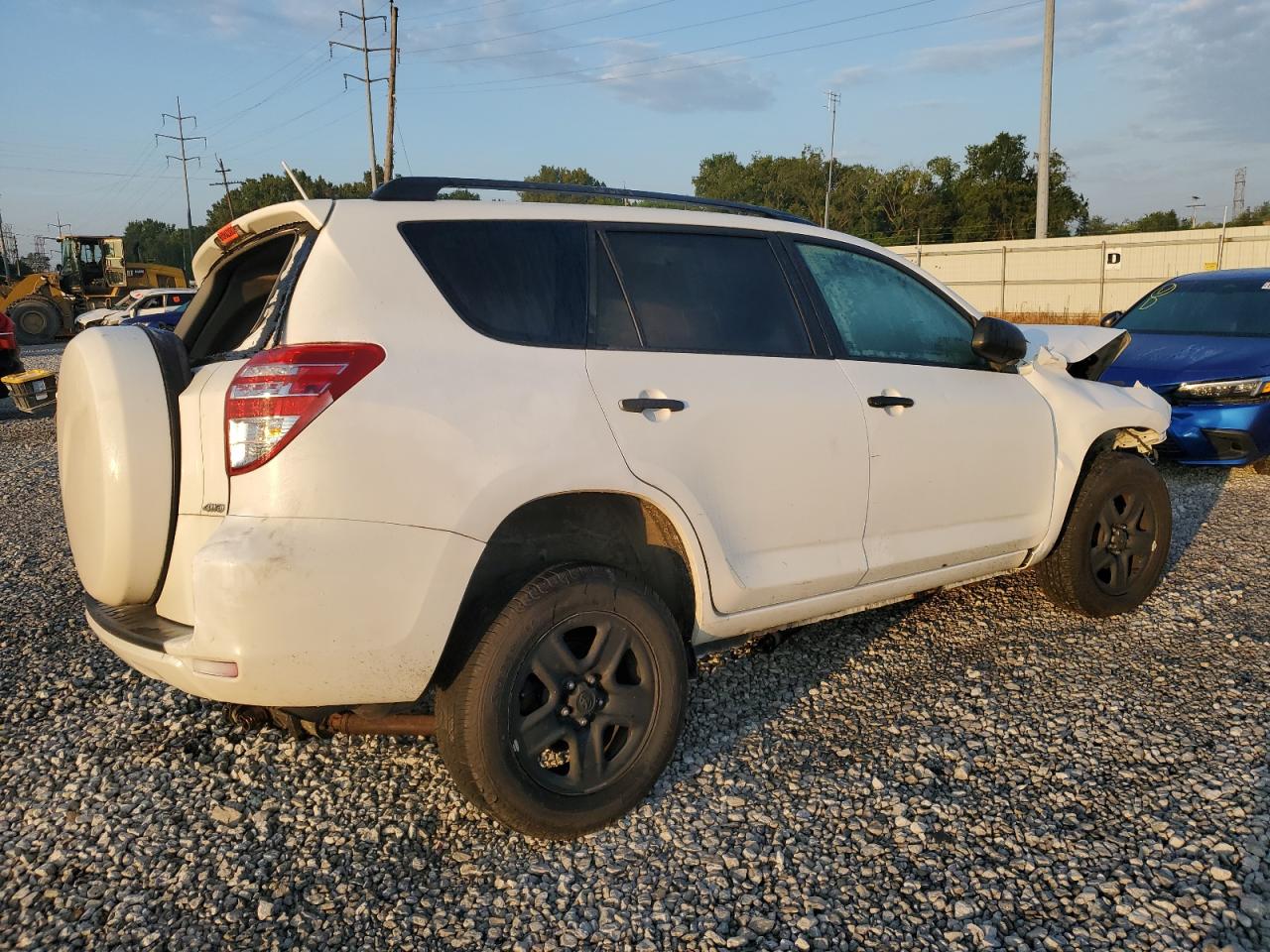 2009 Toyota Rav4    Белый vin: 2T3BF33V79W002837