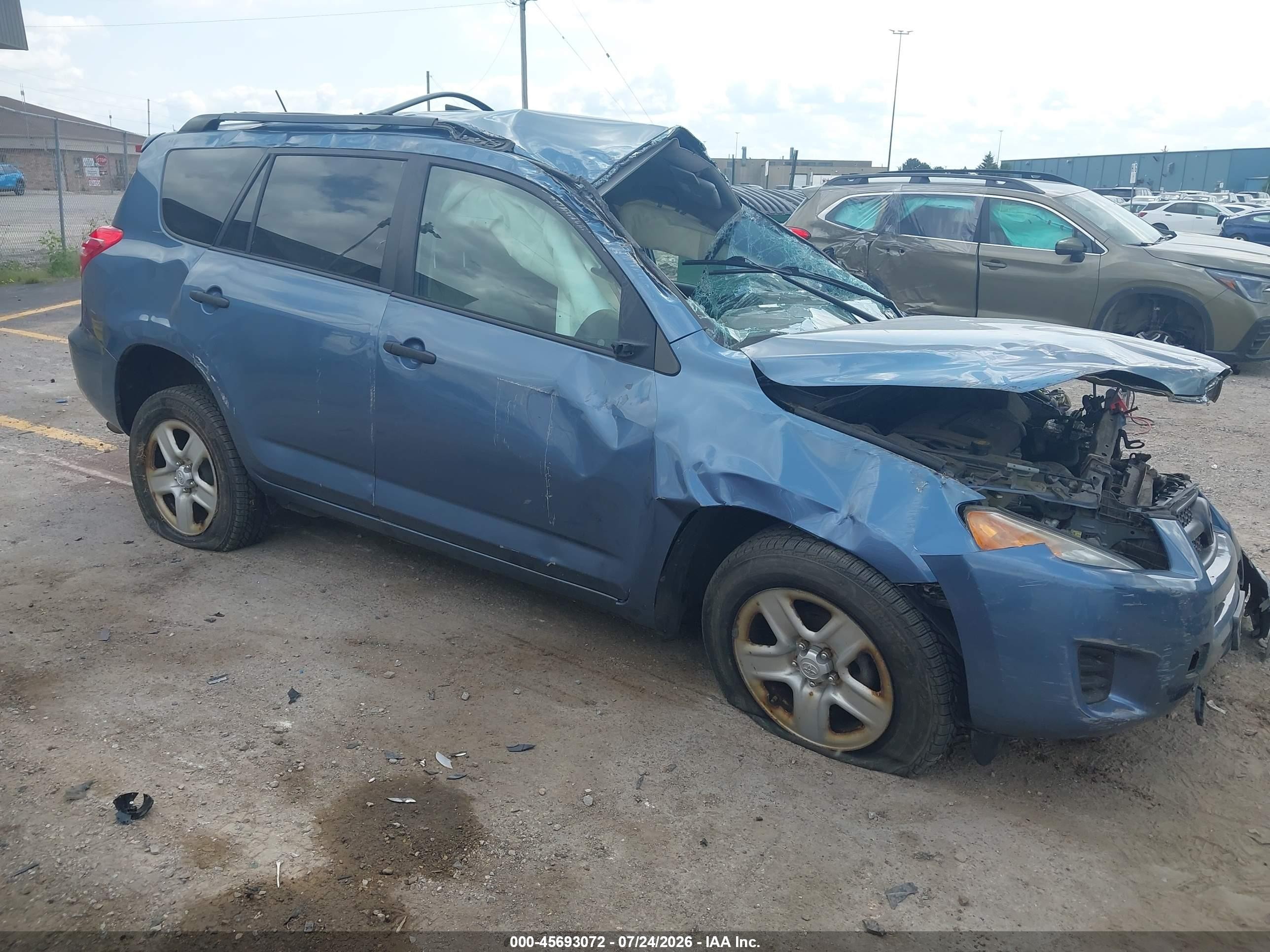2009 Toyota Rav4   Light Blue vin: 2T3BF33V79W004961