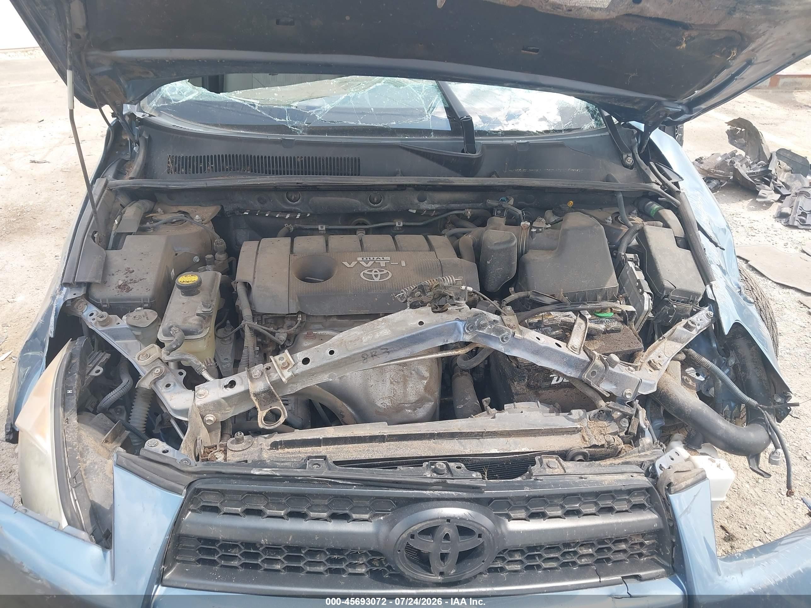 2009 Toyota Rav4 Light Blue vin: 2T3BF33V79W004961