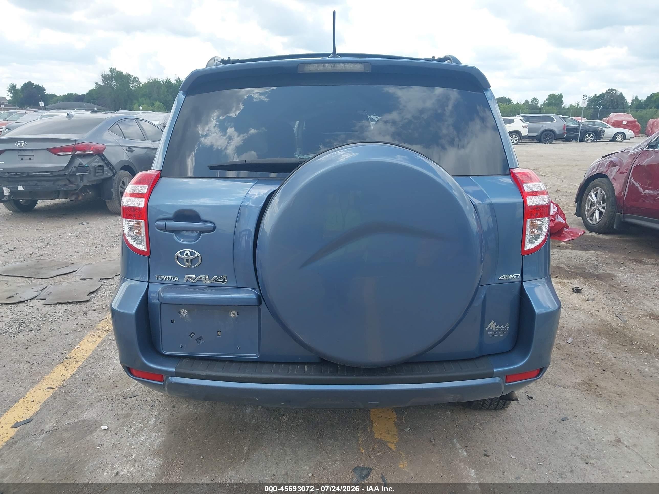 2009 Toyota Rav4 Light Blue vin: 2T3BF33V79W004961