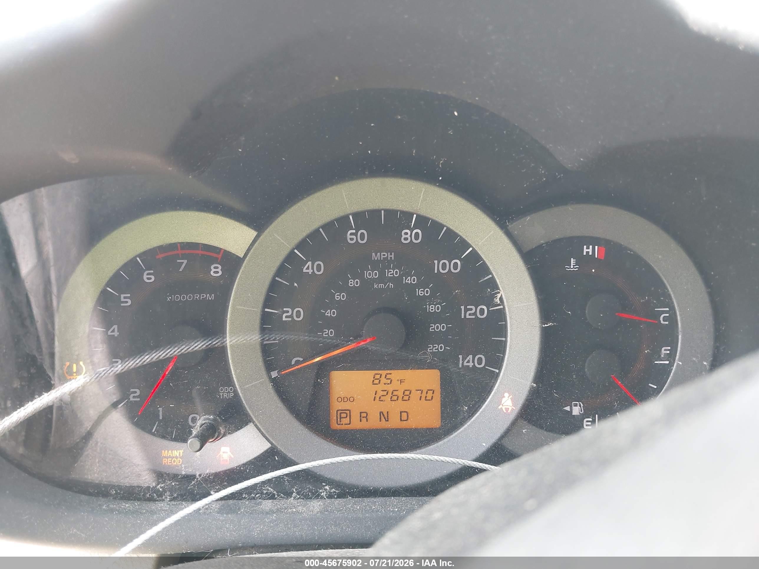 2009 Toyota Rav4   White vin: 2T3BF33V79W013868