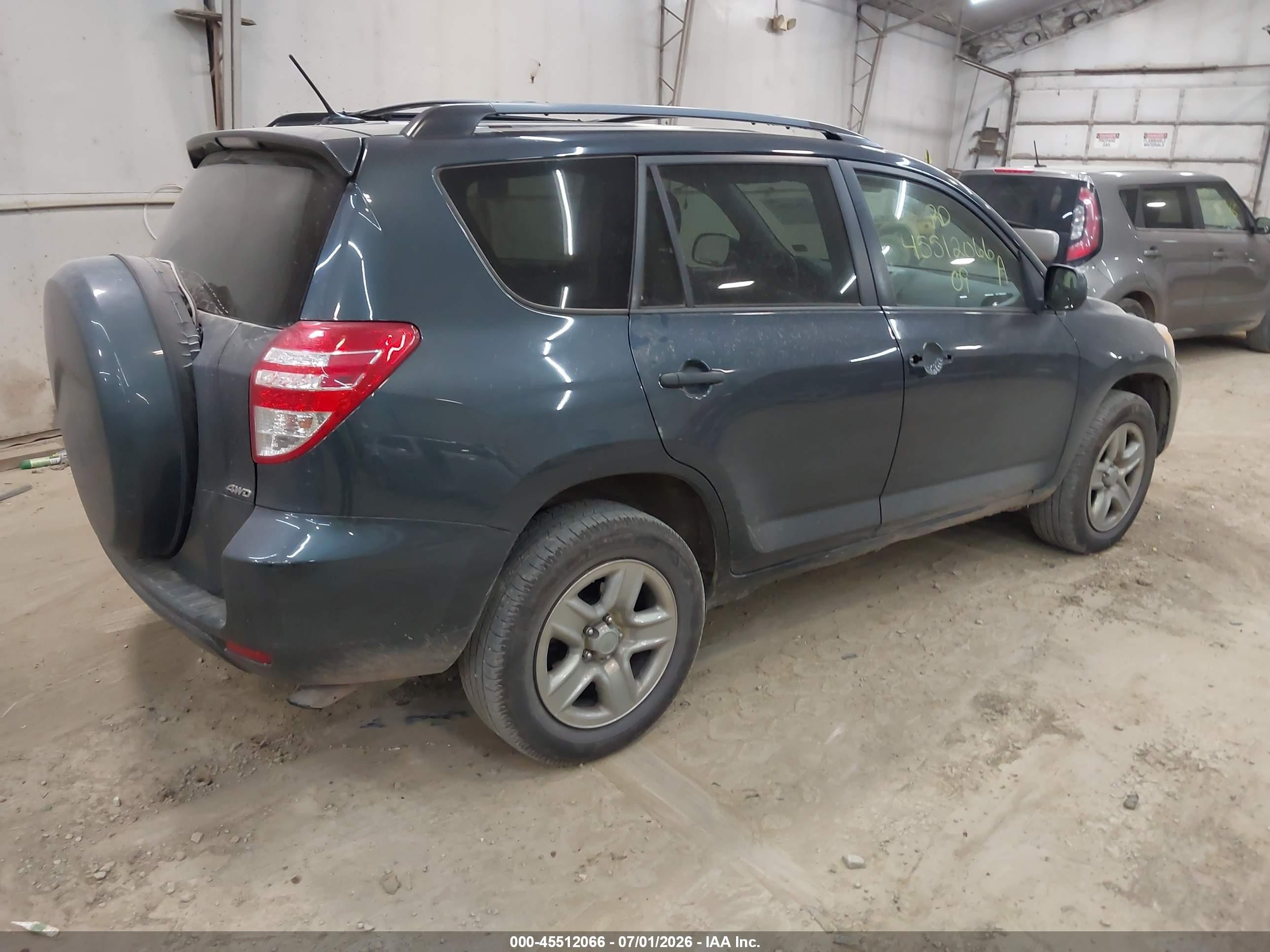 2009 Toyota Rav4   Blue vin: 2T3BF33V89W009487