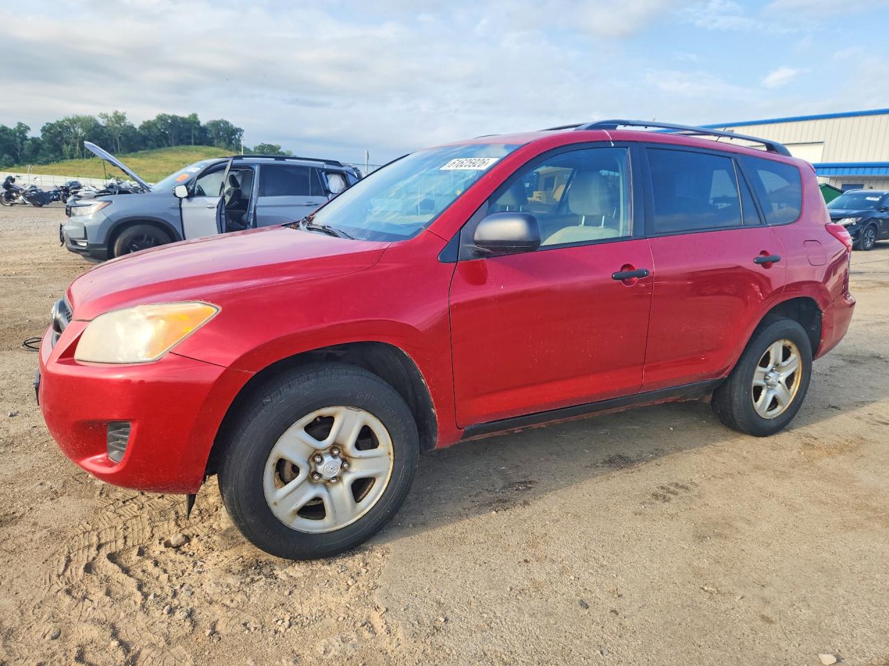 2009 Toyota Rav4 Base Burgundy vin: 2T3BF33V99W007408