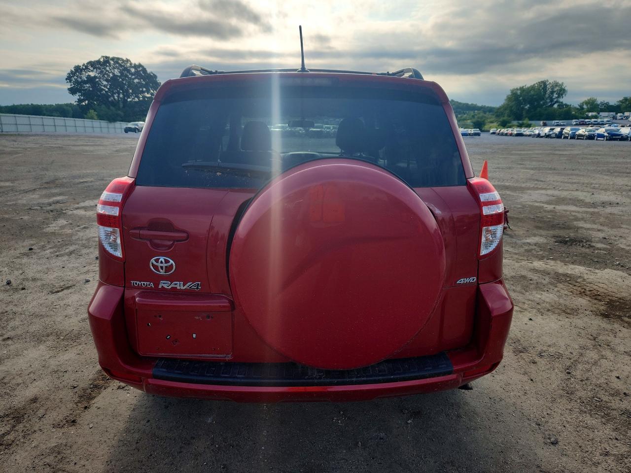 2009 Toyota Rav4 Base Burgundy vin: 2T3BF33V99W007408