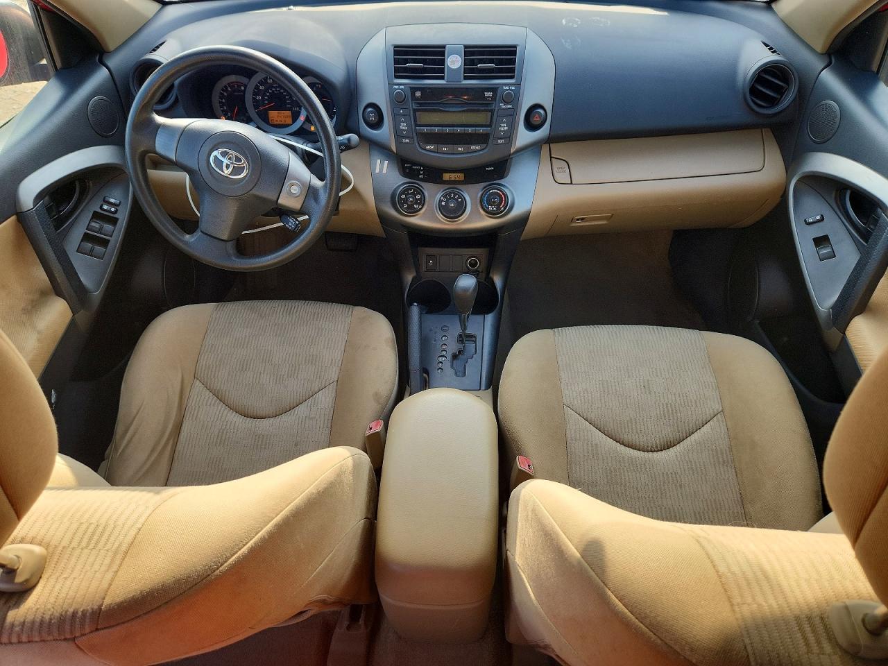 2009 Toyota Rav4 Base Burgundy vin: 2T3BF33V99W007408