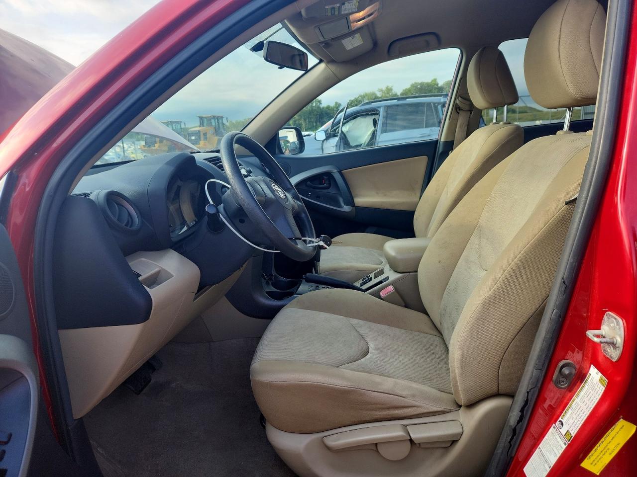 2009 Toyota Rav4 Base Burgundy vin: 2T3BF33V99W007408