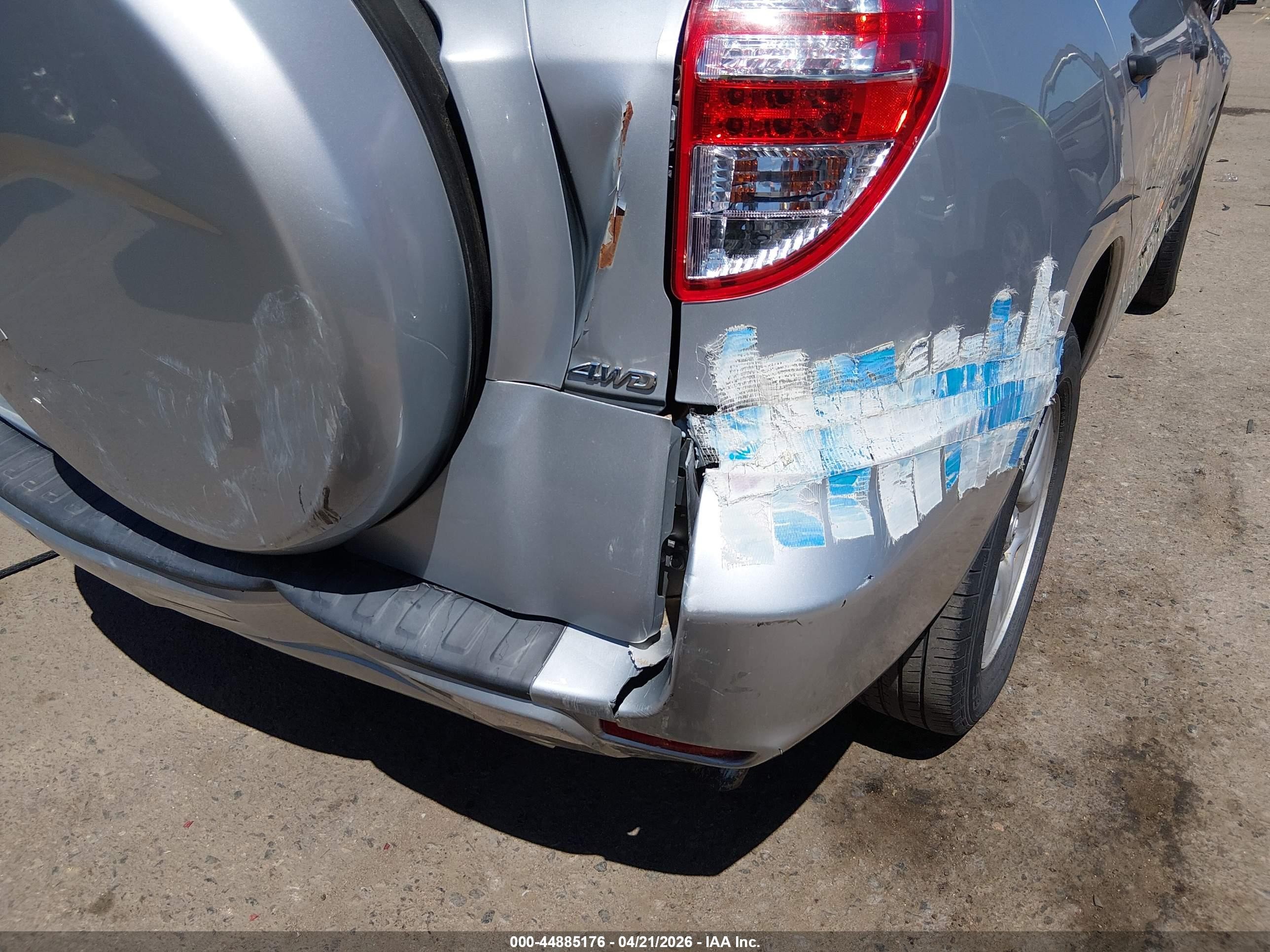 2009 Toyota Rav4   Silver vin: 2T3BF33V99W015847